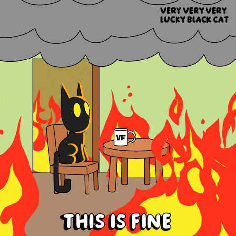 Humorous meme illustrating the chaos of booking last-minute entertainment for a corporate event
