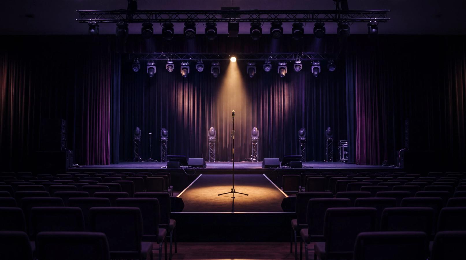 Event planner reviewing entertainment options early in the corporate event planning process