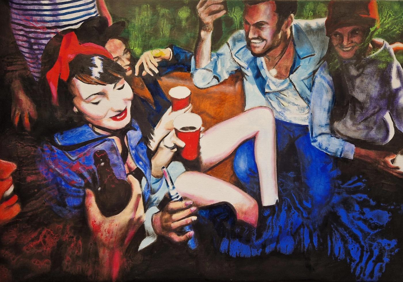 Red cups