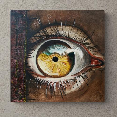 Right eye – 2
