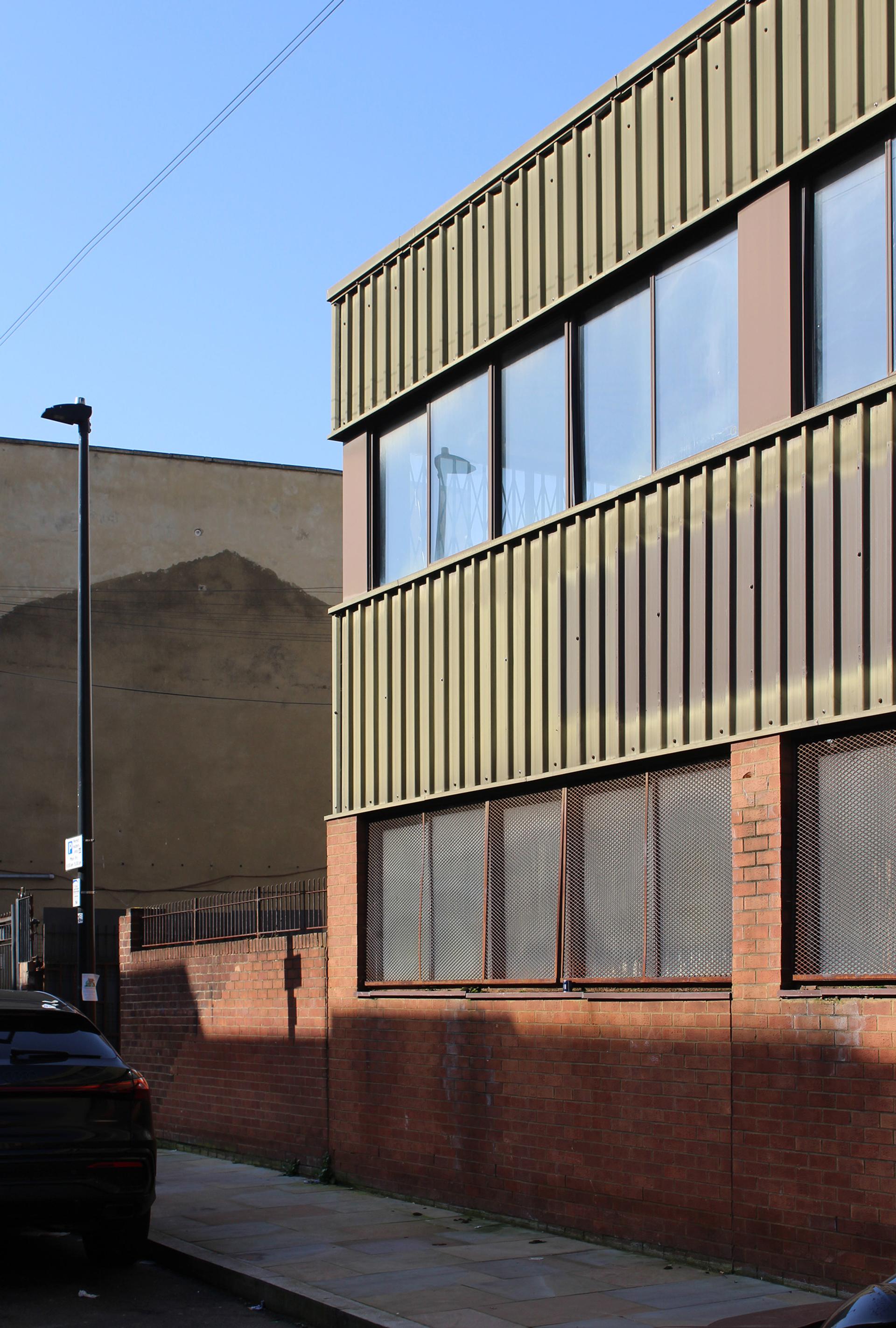 External of Vyner Studios by Studio Bark - Before