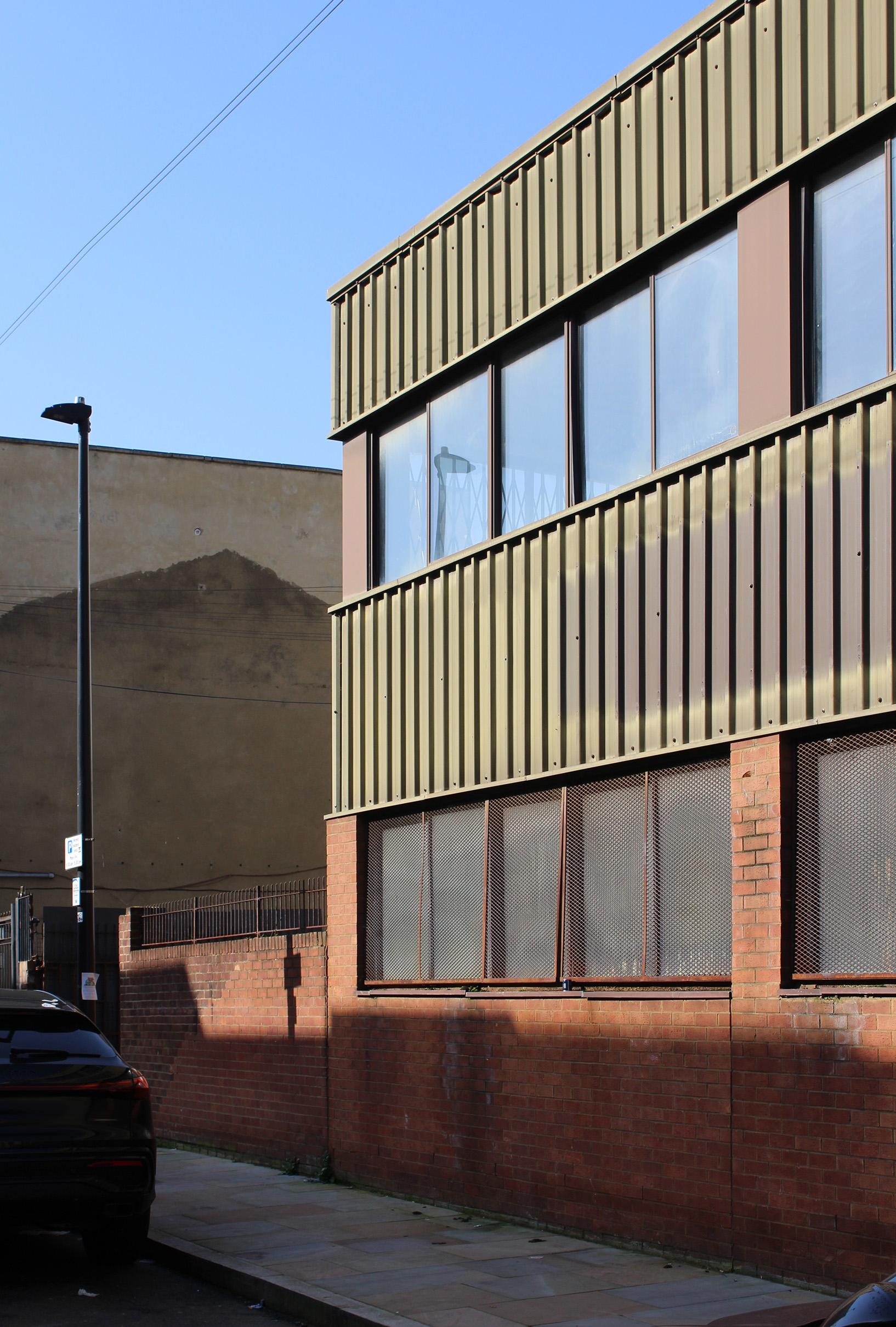 External of Vyner Studios by Studio Bark - Before