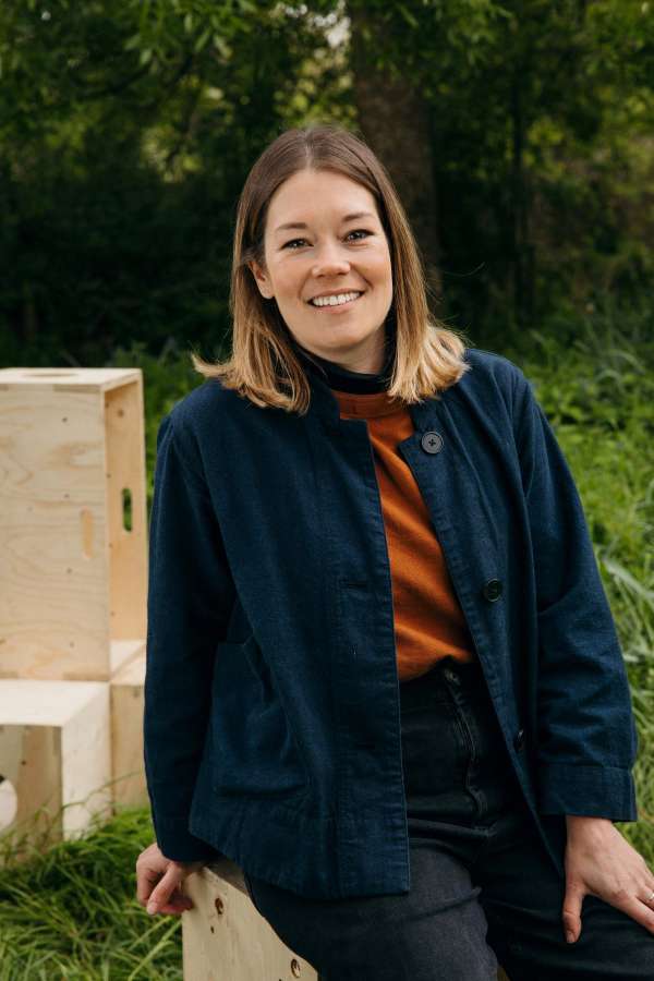 Portrait photograph of Director Sarah Broadstock