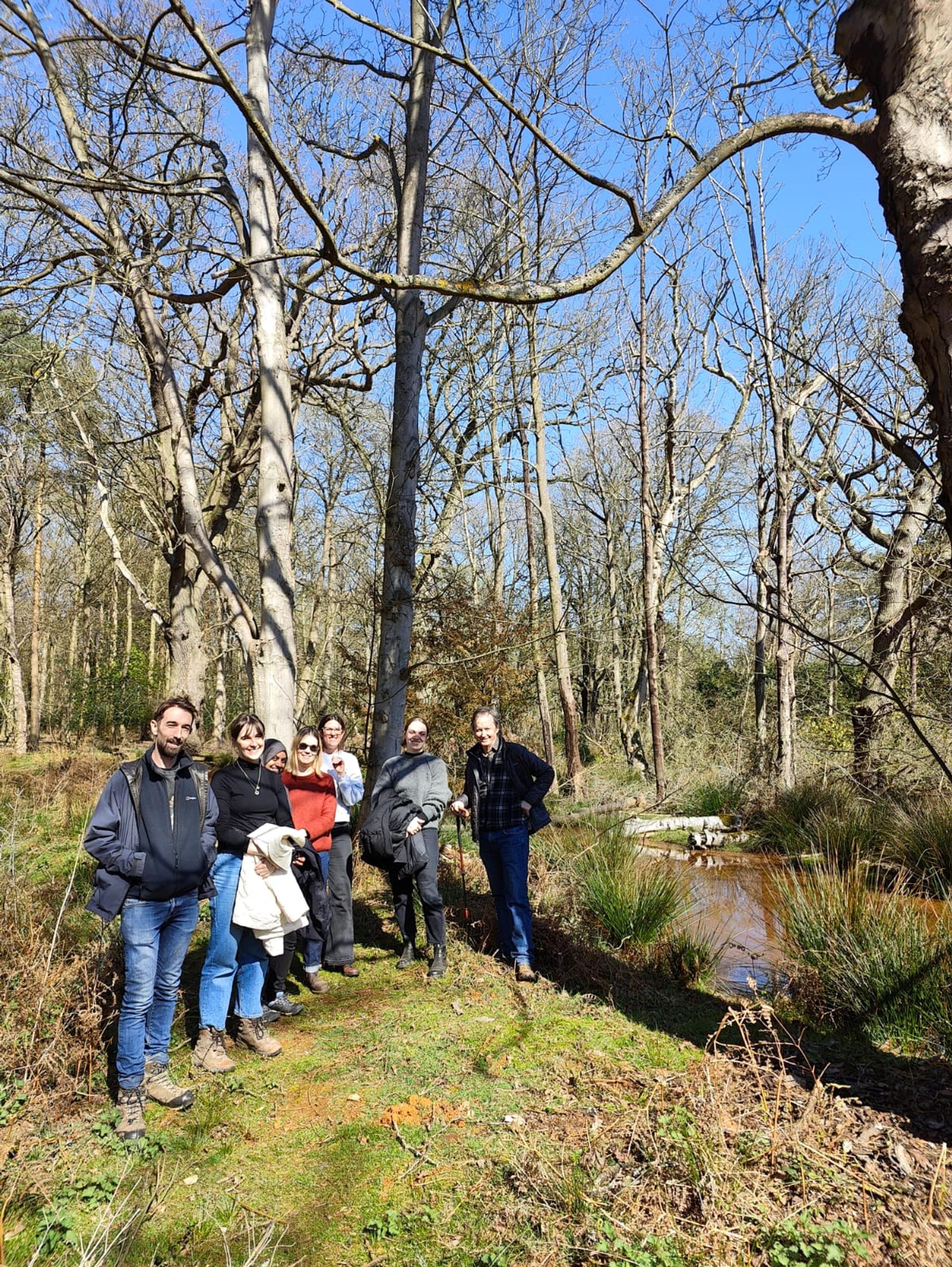 Studio Bark team on site at Ken Hill