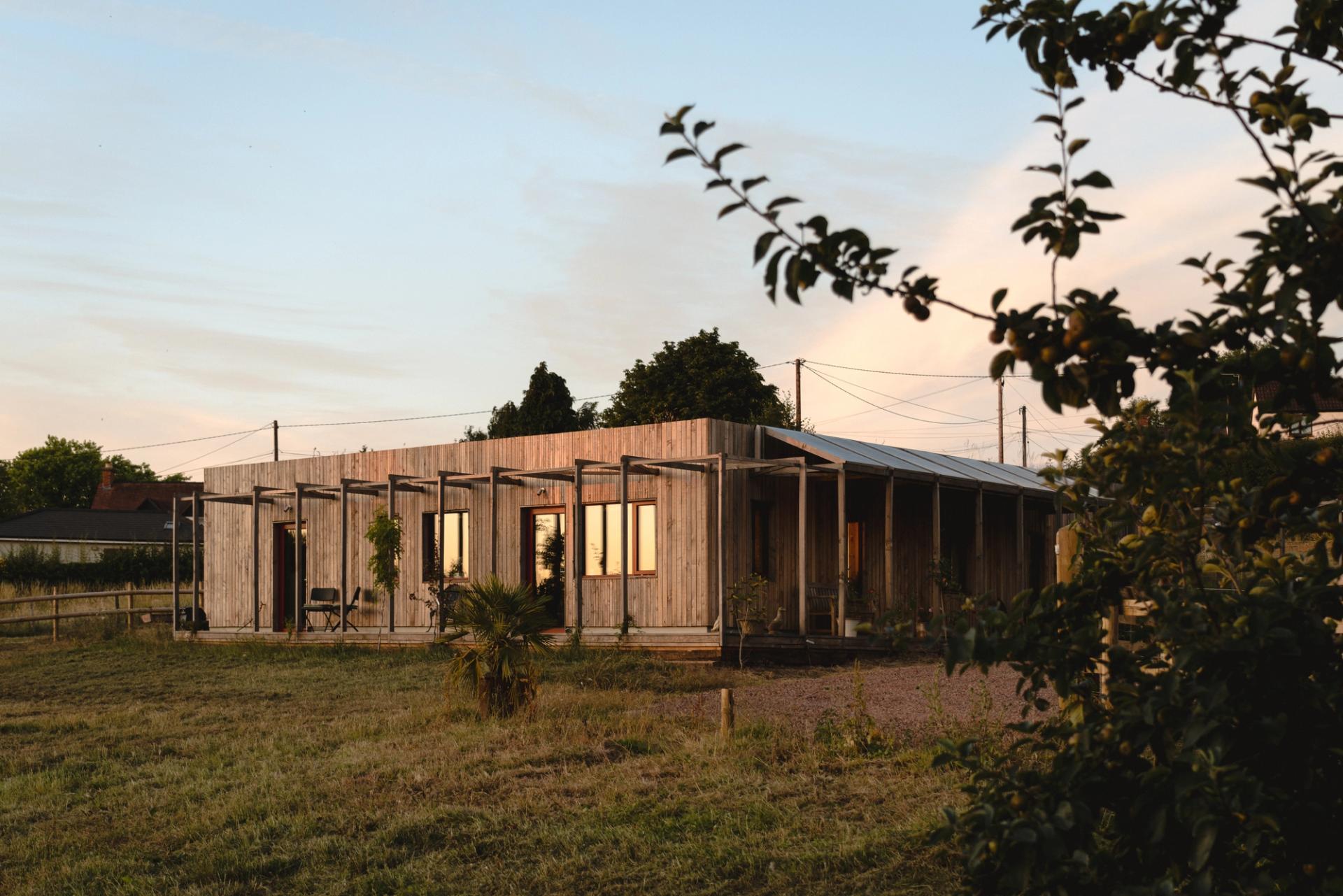 Nest House off-grid accessible eco-home in the countryside by Studio Bark