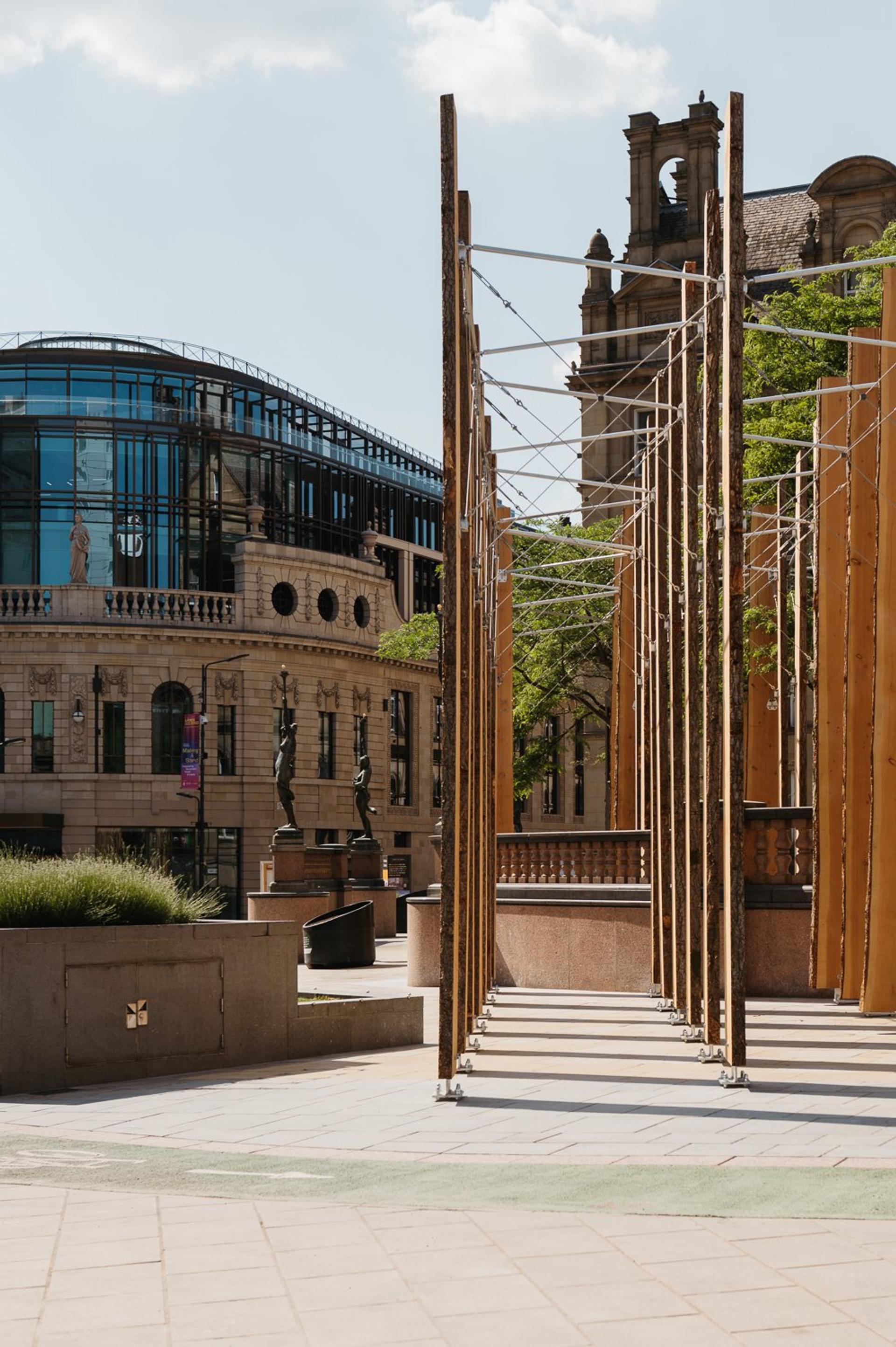 Leeds 2023 art installation by Studio Bark and Michael Pinsky