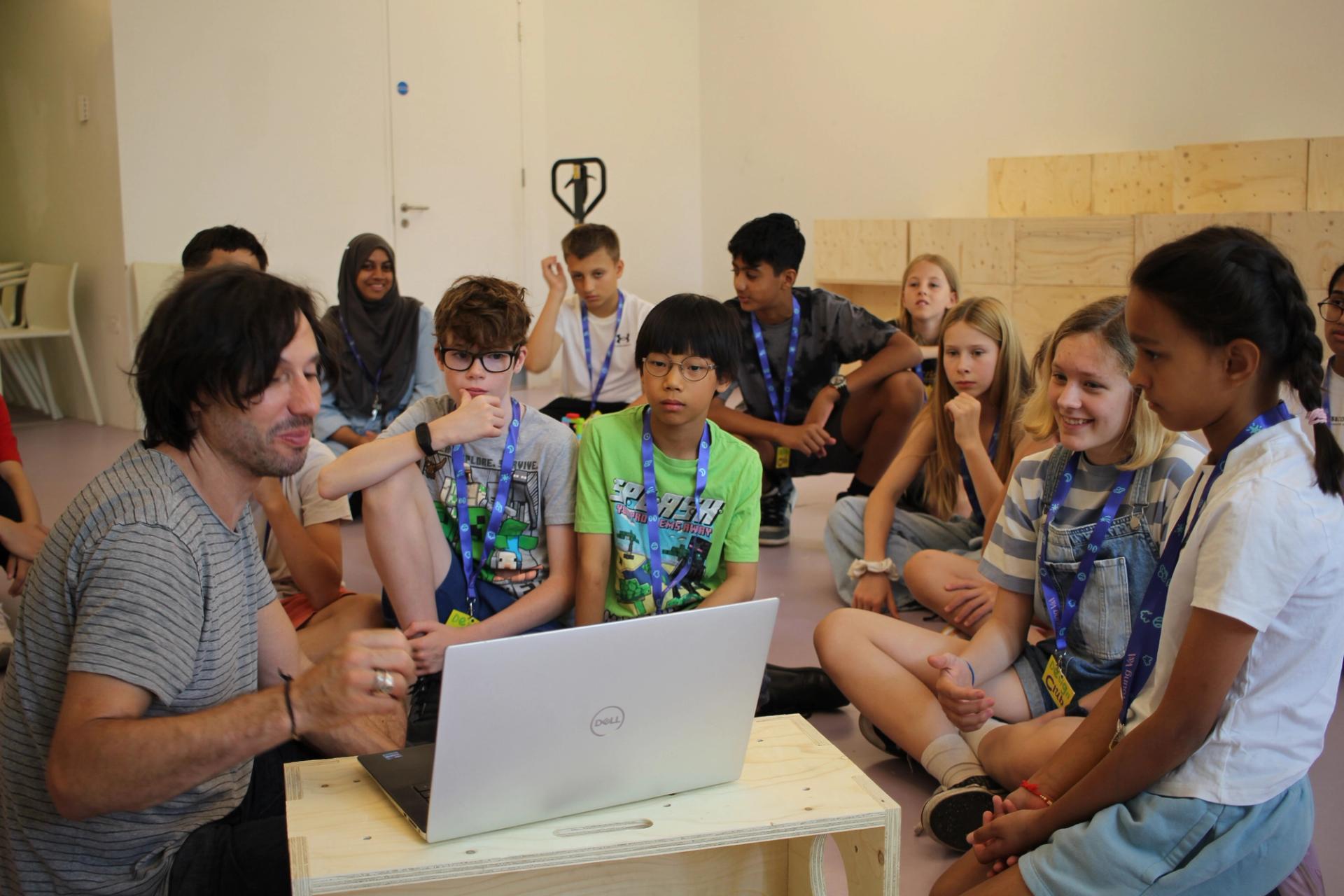 U-Build young people's design workshop at Young V&A