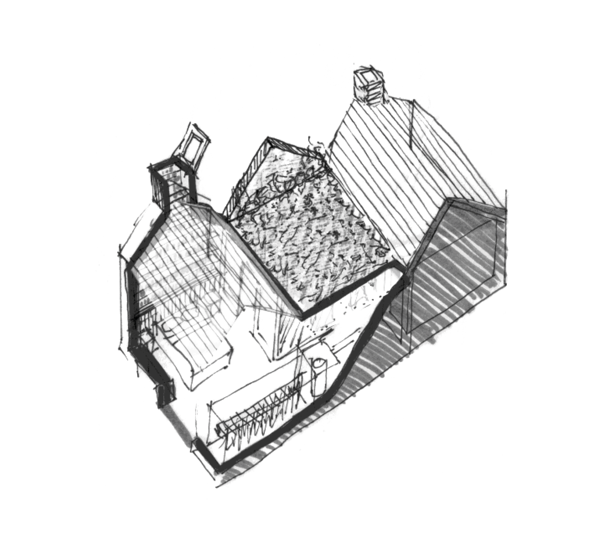 Proposed Axonometric drawing by Studio Bark 