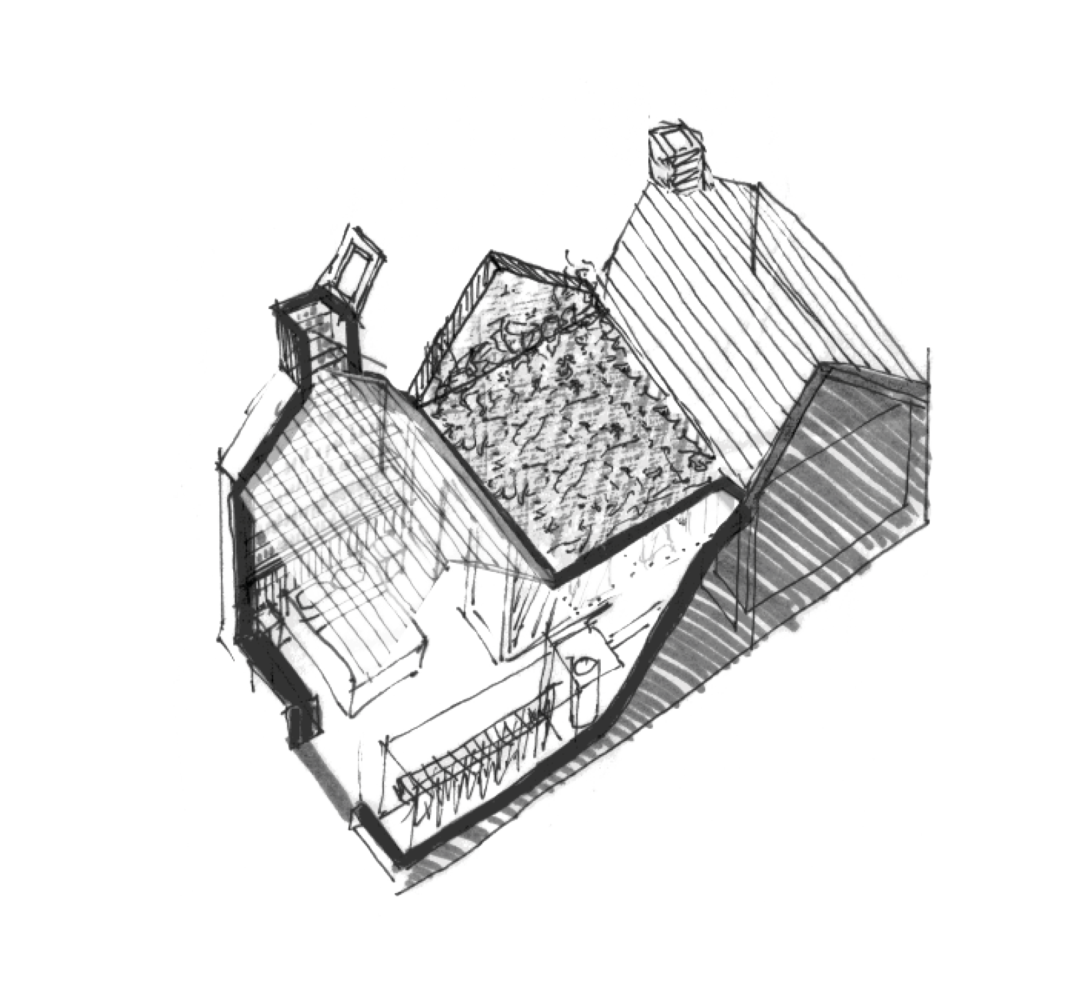 Proposed Axonometric drawing by Studio Bark