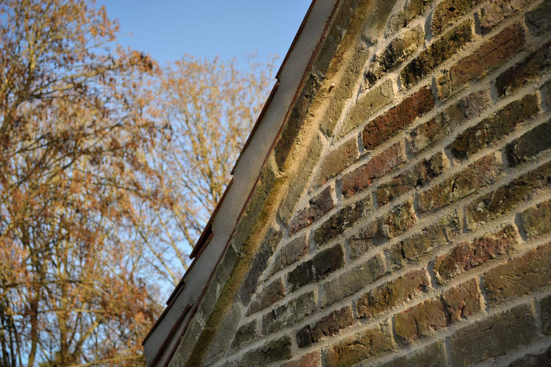A traditional Norfolk barn, with a Dutch-style kick in the roof