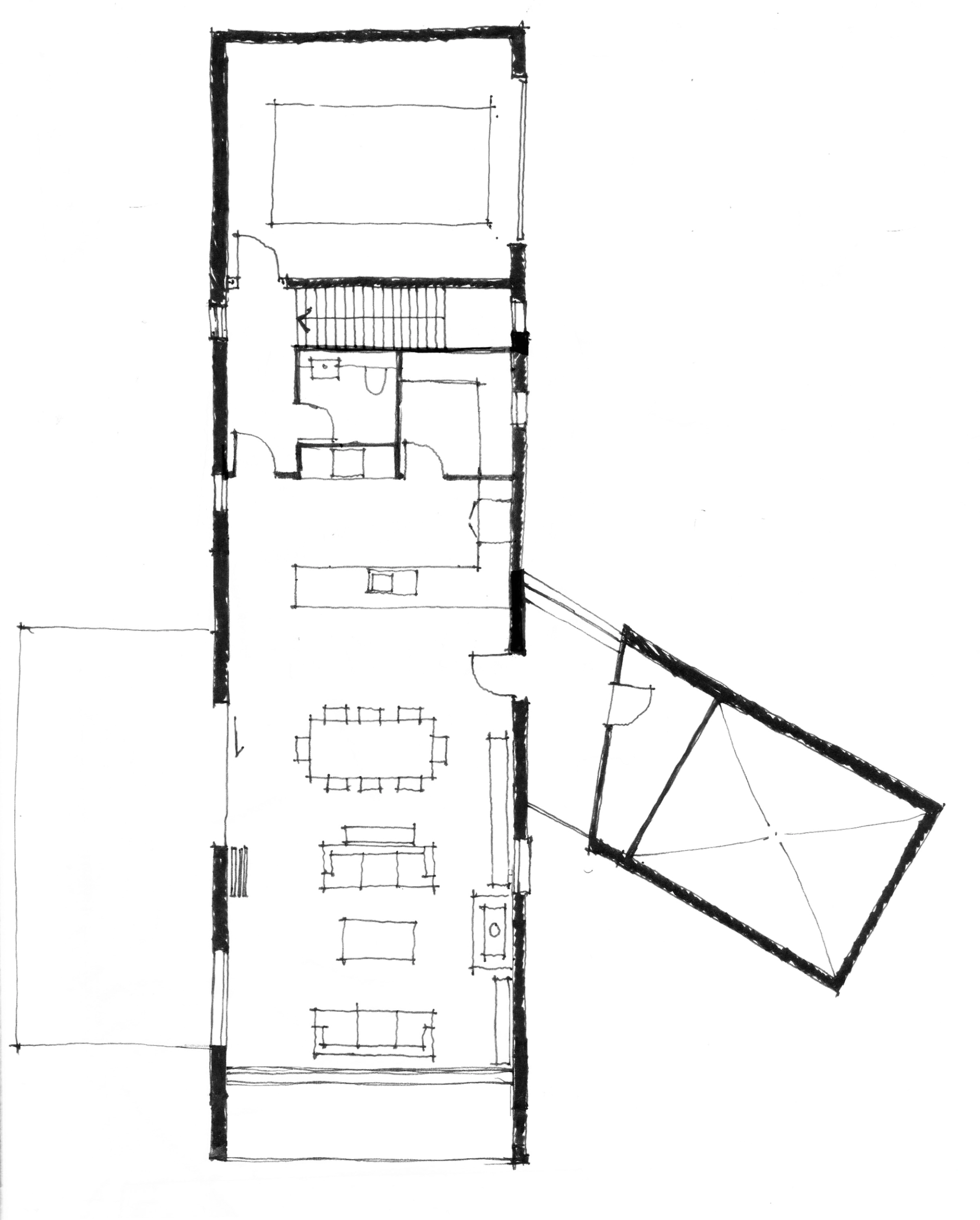 Floor Plan sketch by Studio Bark