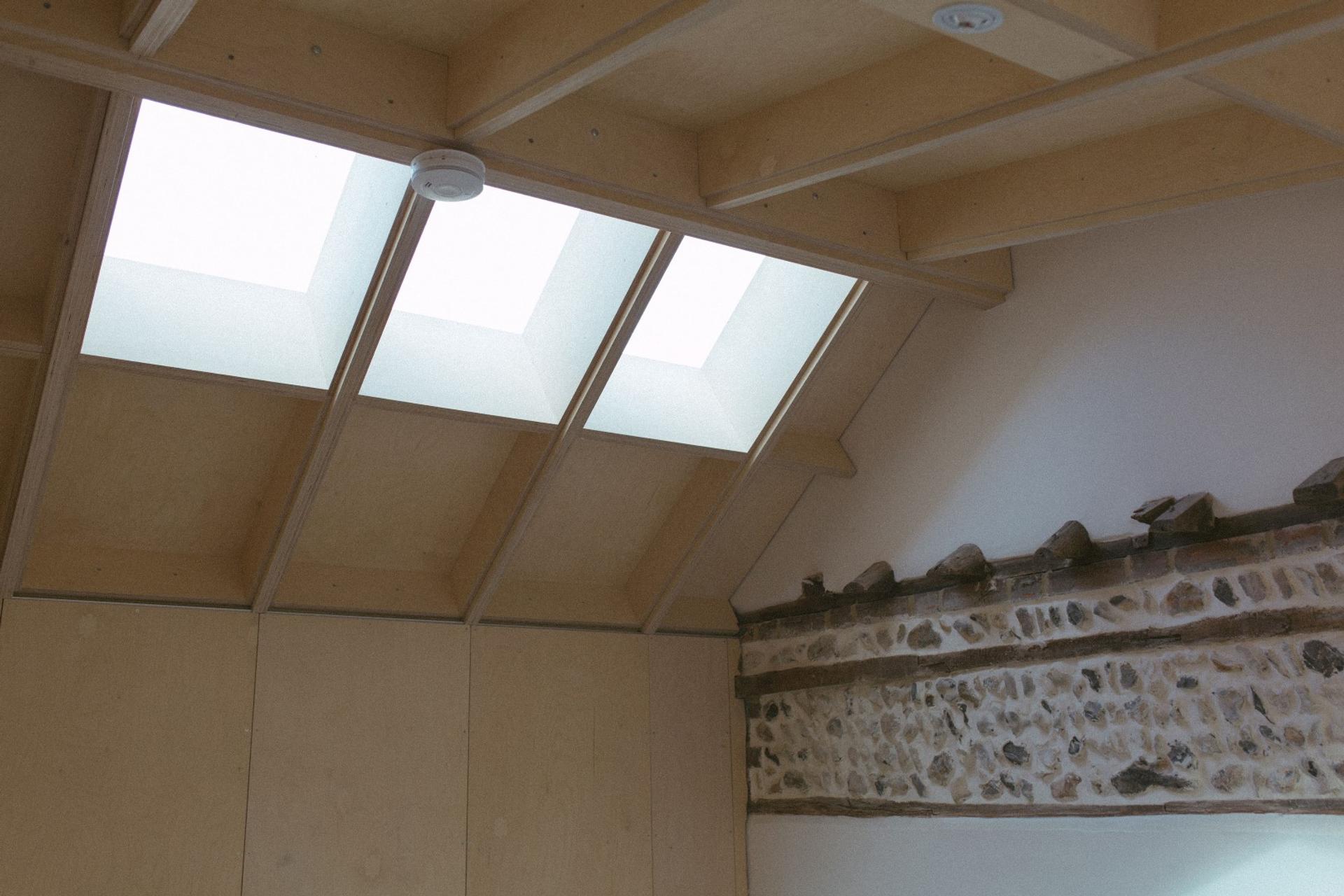 Harmony between traditional and contemporary natural materials
