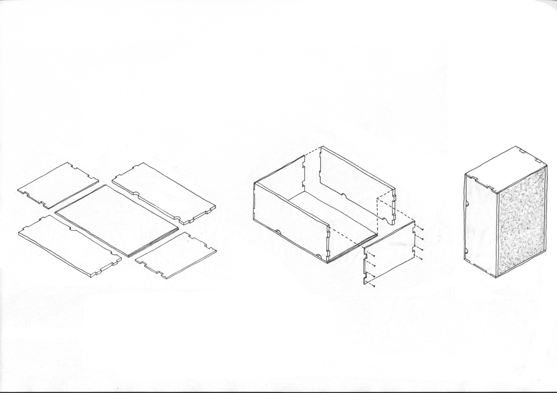 U-build box sketchs