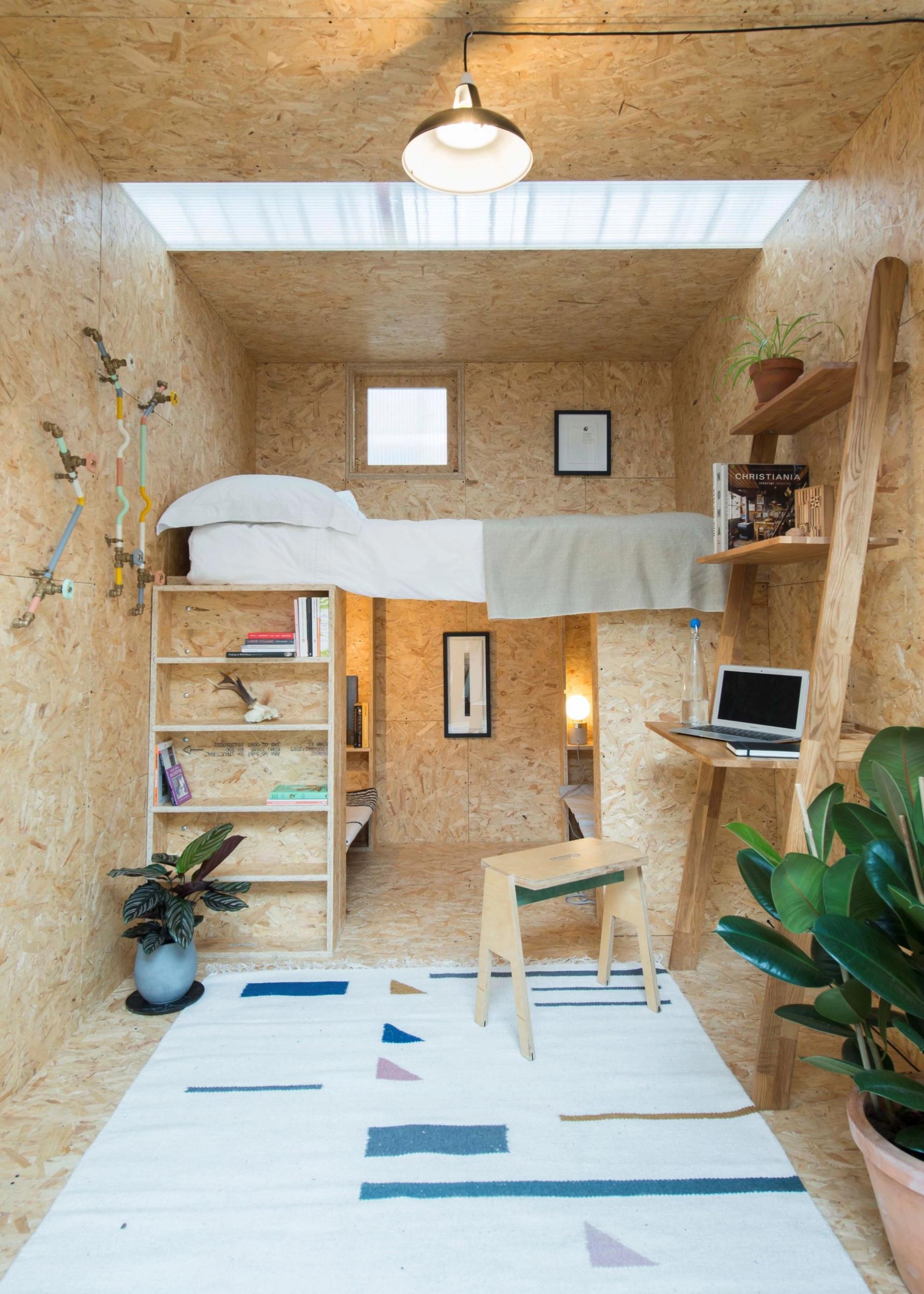 Tiny home interior by Studio Bark with interior design by Anna Glover