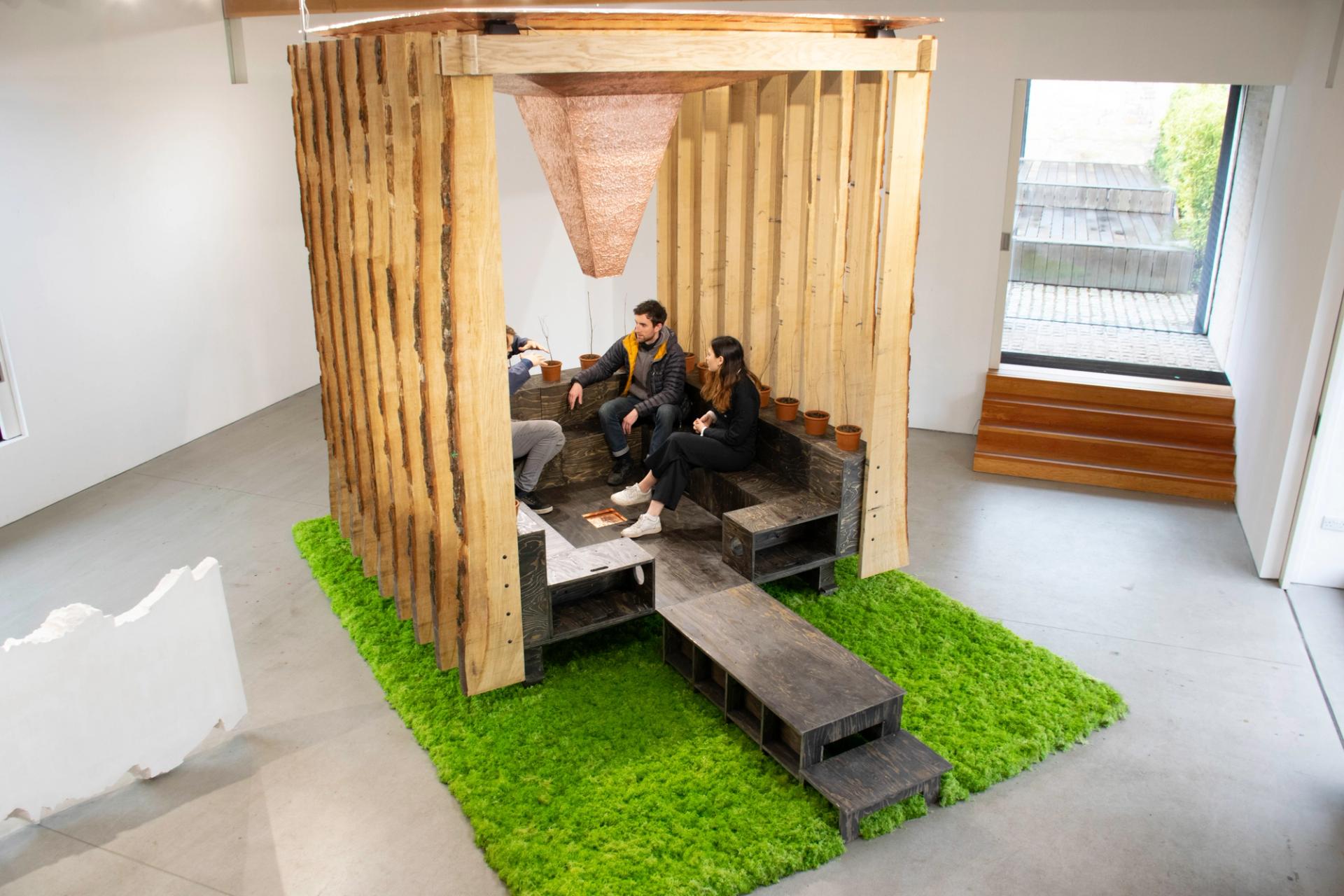 A collaborative climate art installation with Michael Pinsky