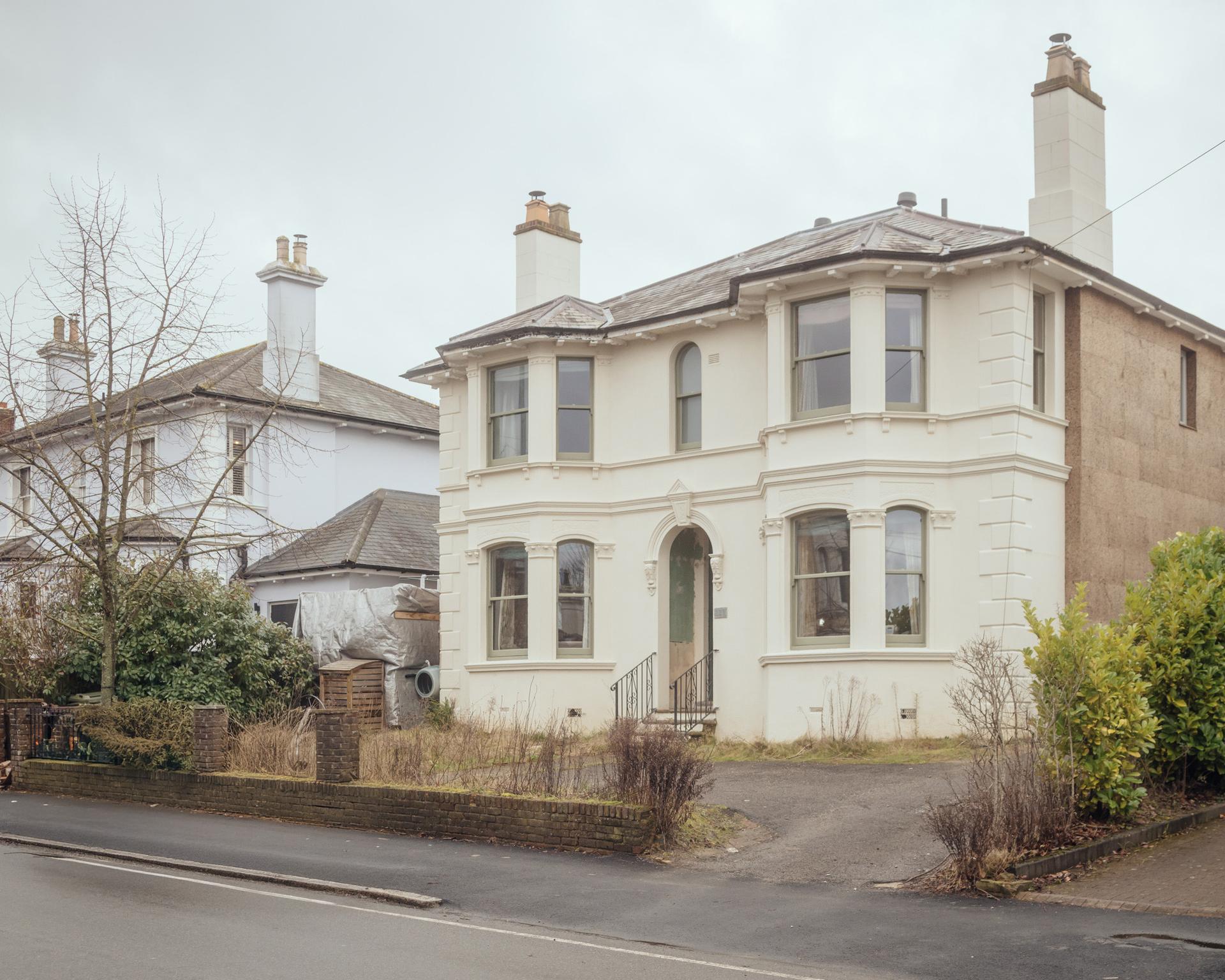 Front view of Meadow Road