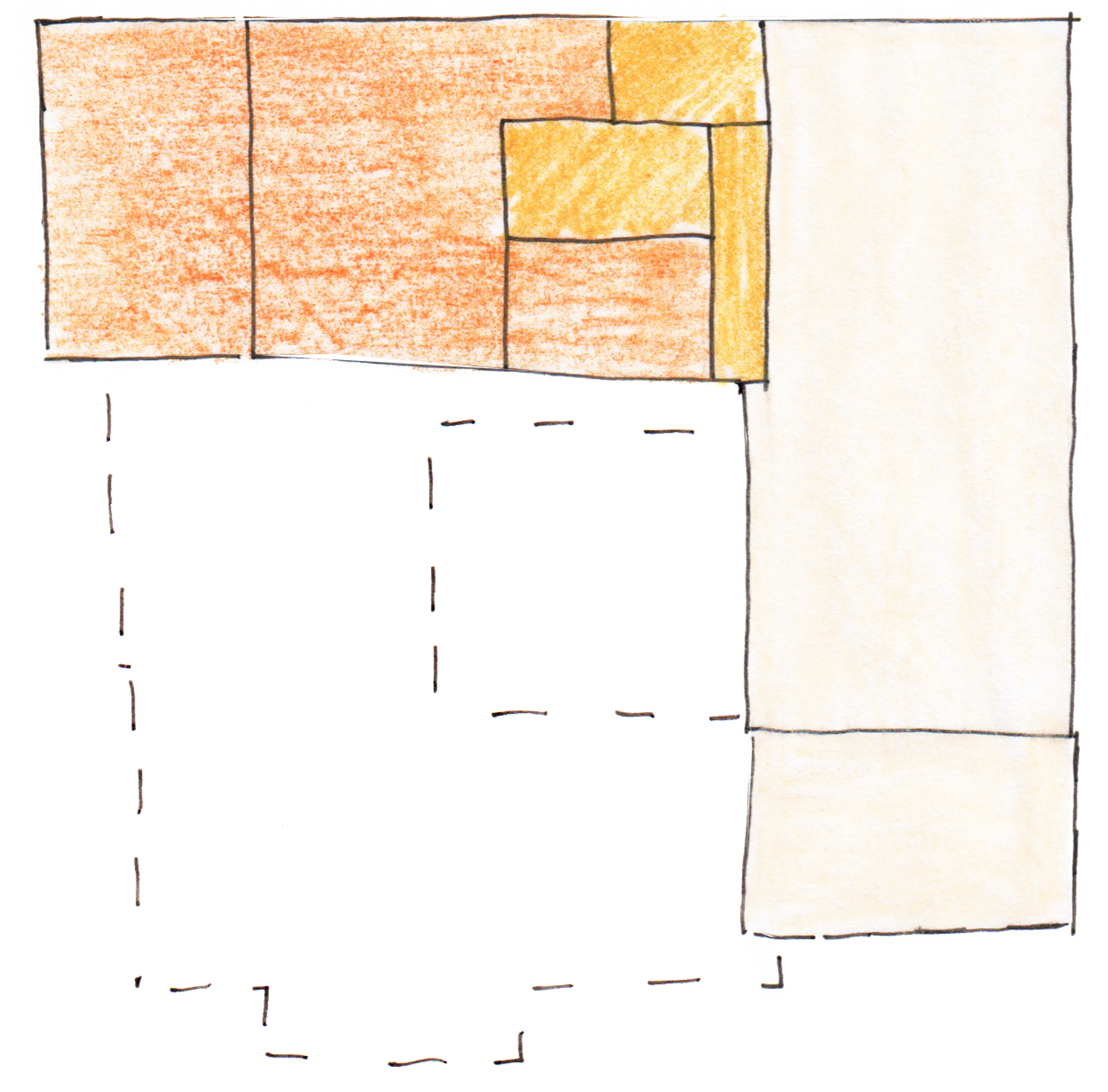 conceptual levels drawing by Studio Bark 