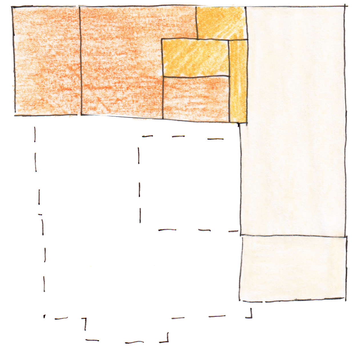conceptual levels drawing by Studio Bark