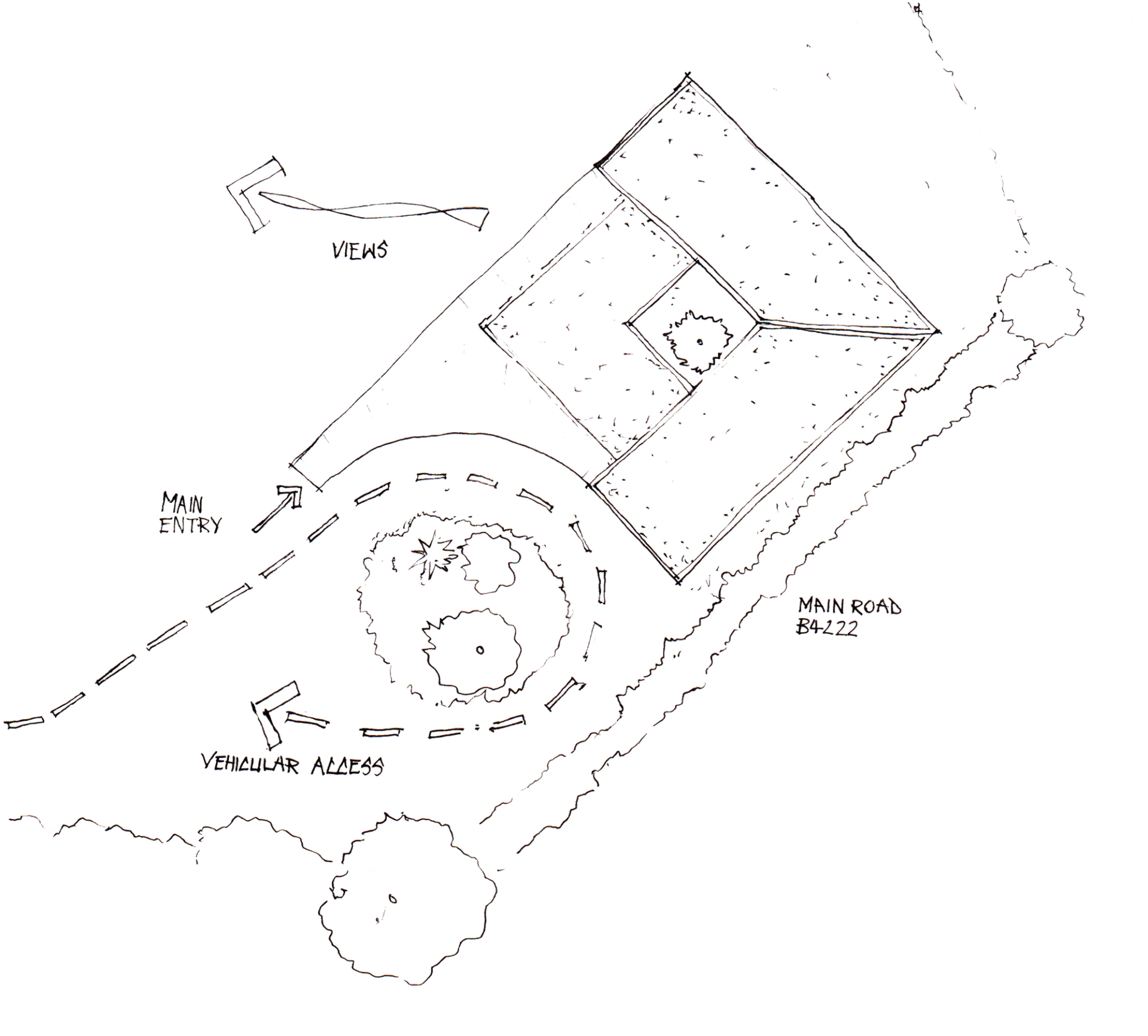 Site analysis diagram by Studio Bark 
