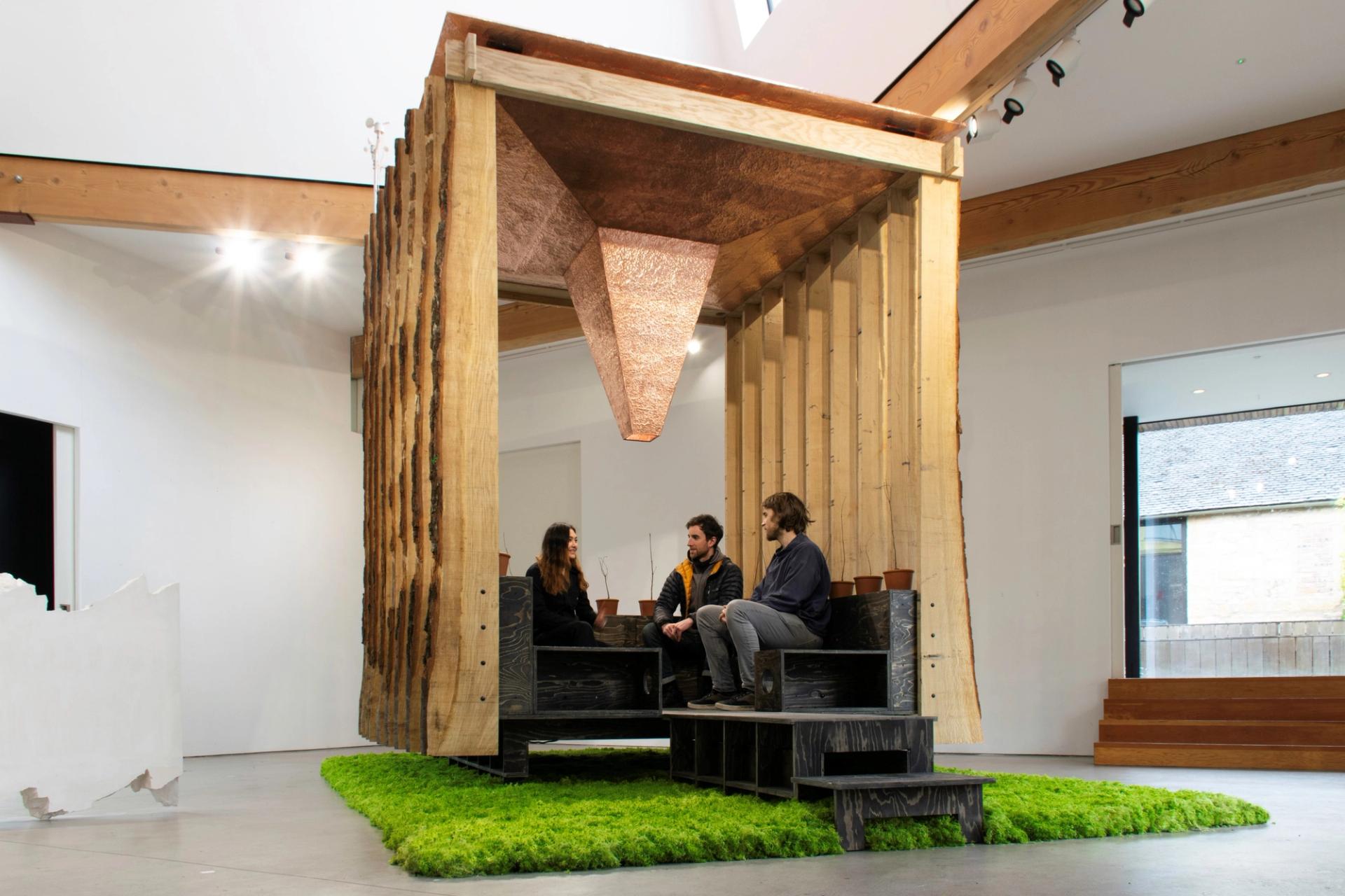 Hood climate art installation by Studio Bark and Michael Pinsky