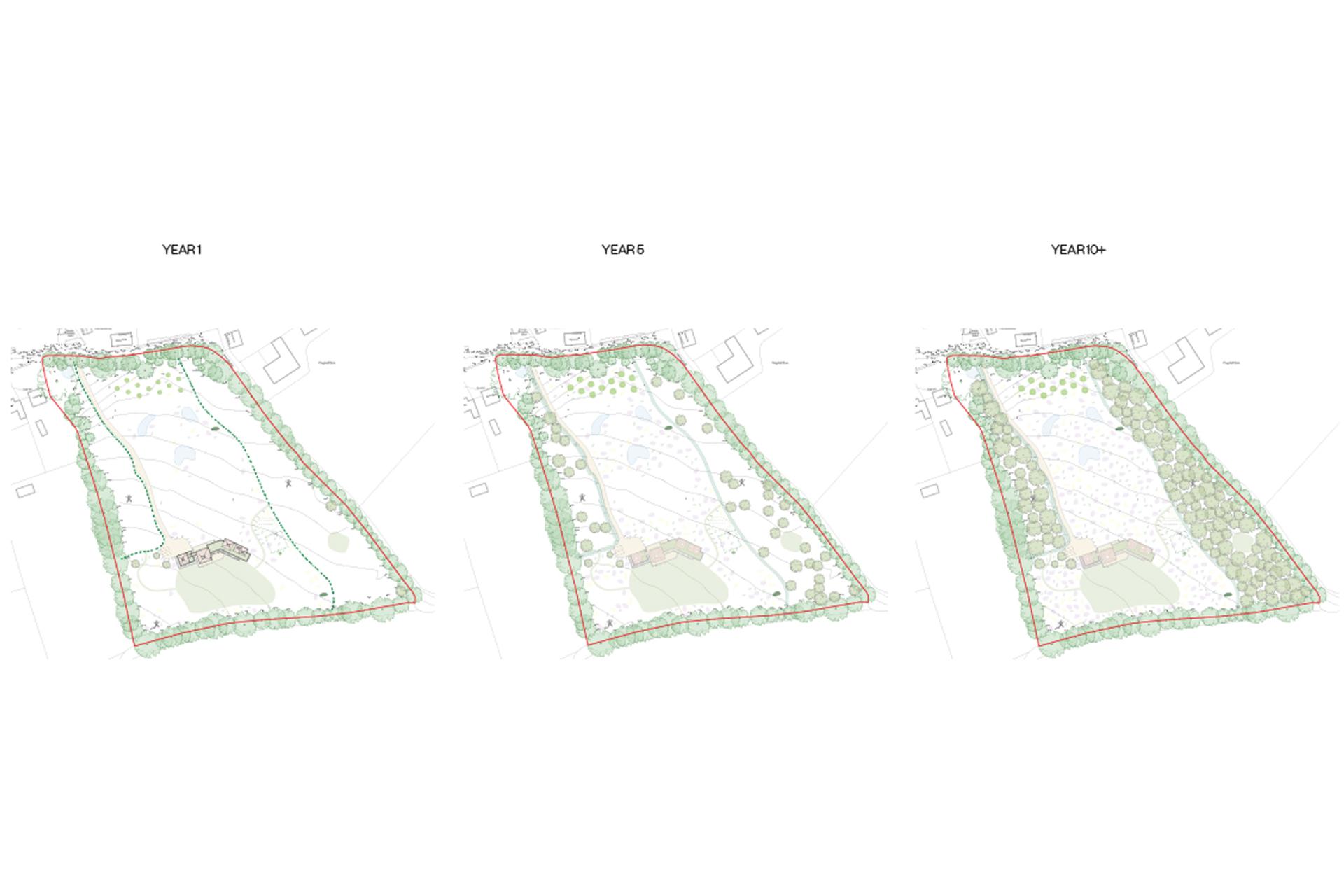 Drawing of biodiversity impact