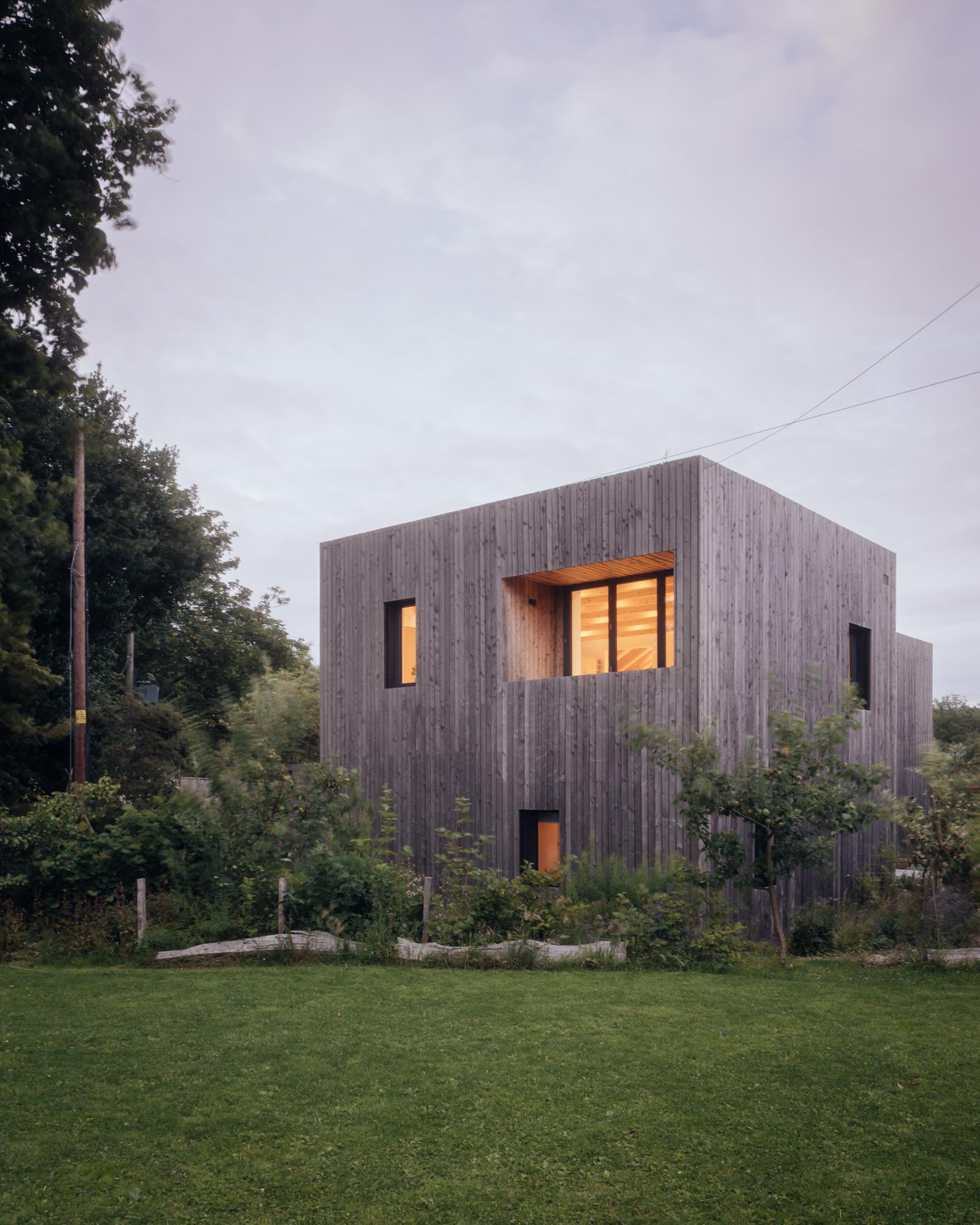 Timber clad Paragraph 84 home in Warrington by Studio Bark