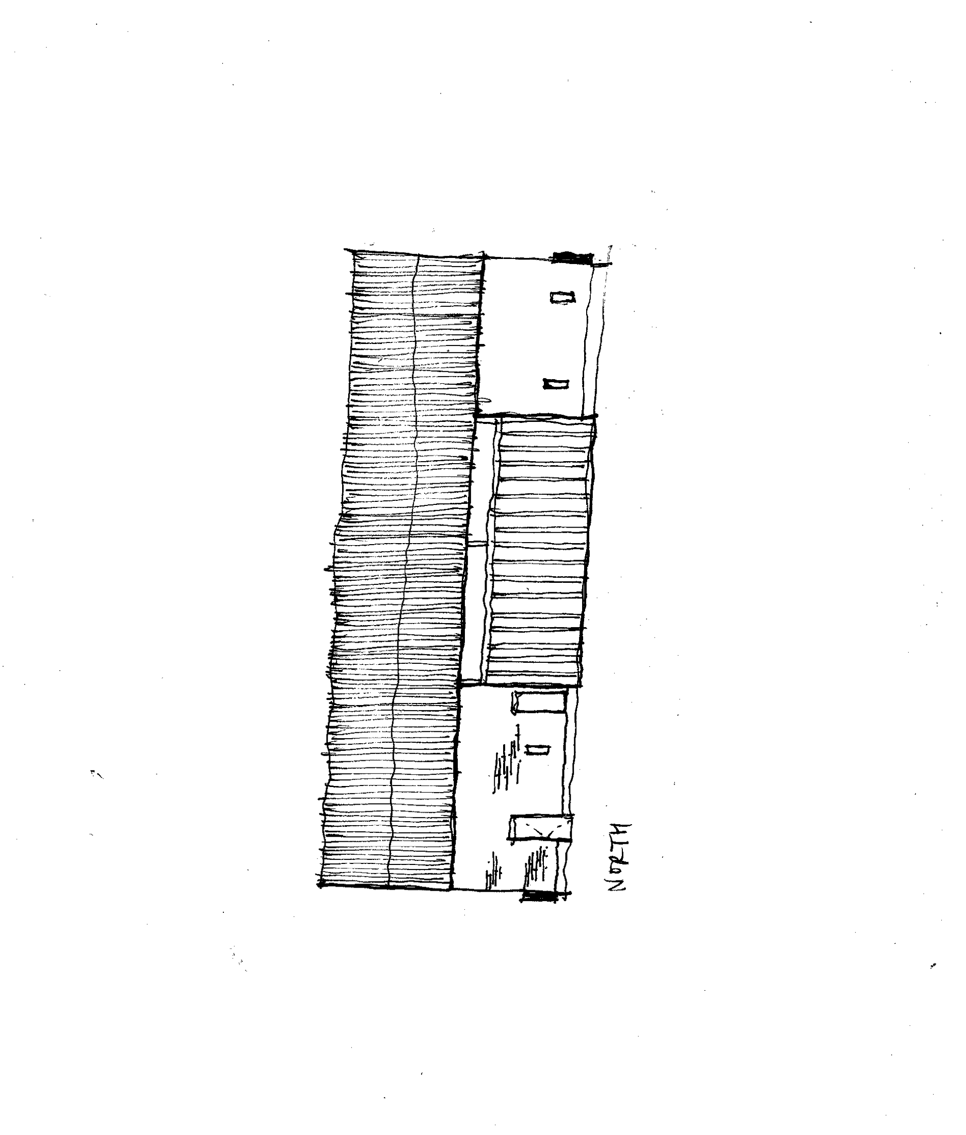 Roof Plan sketch by Studio Bark 