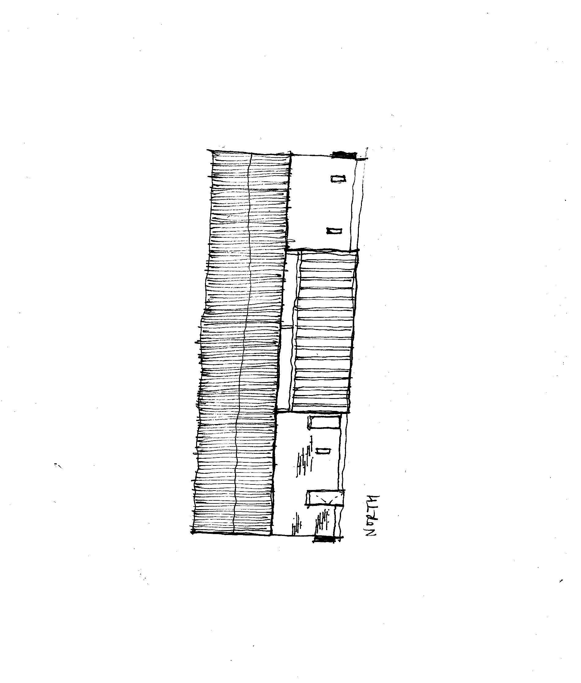 Roof Plan sketch by Studio Bark