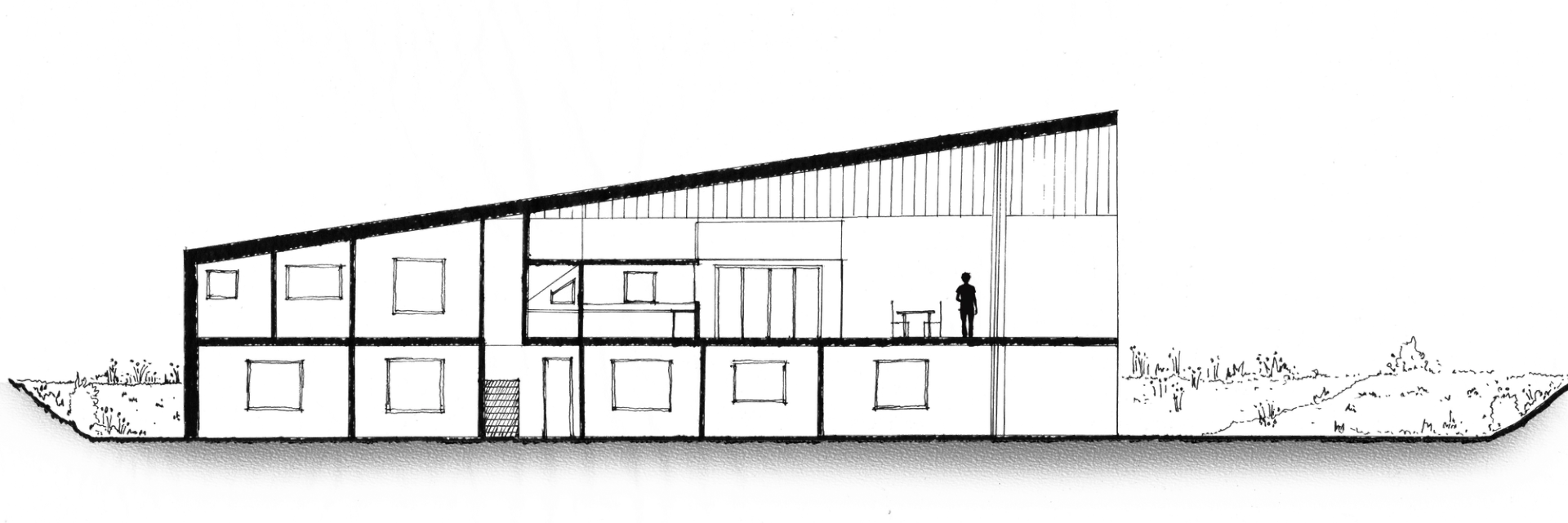 Section drawing by Studio Bark 