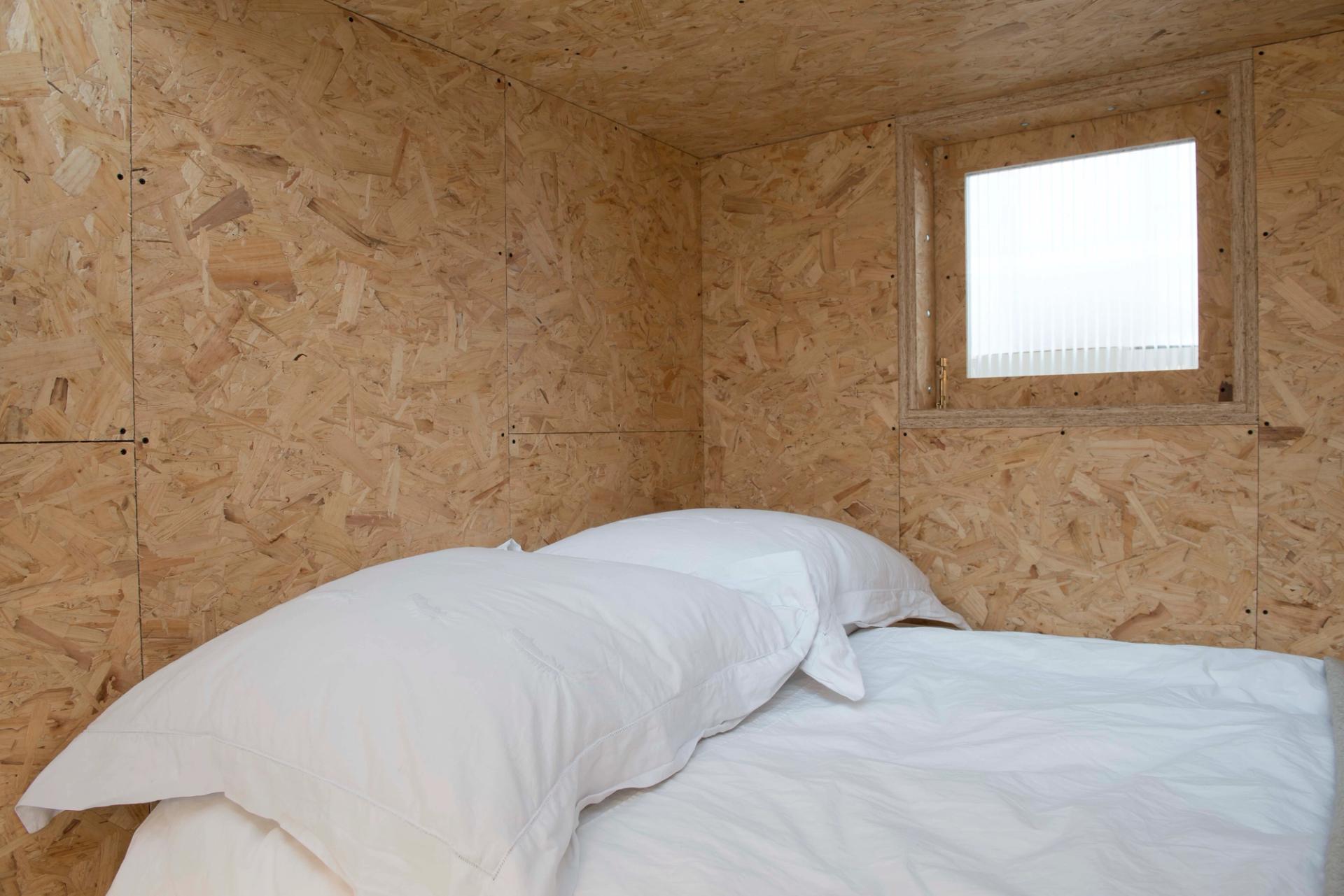 Tiny home bedroom design using U-Build