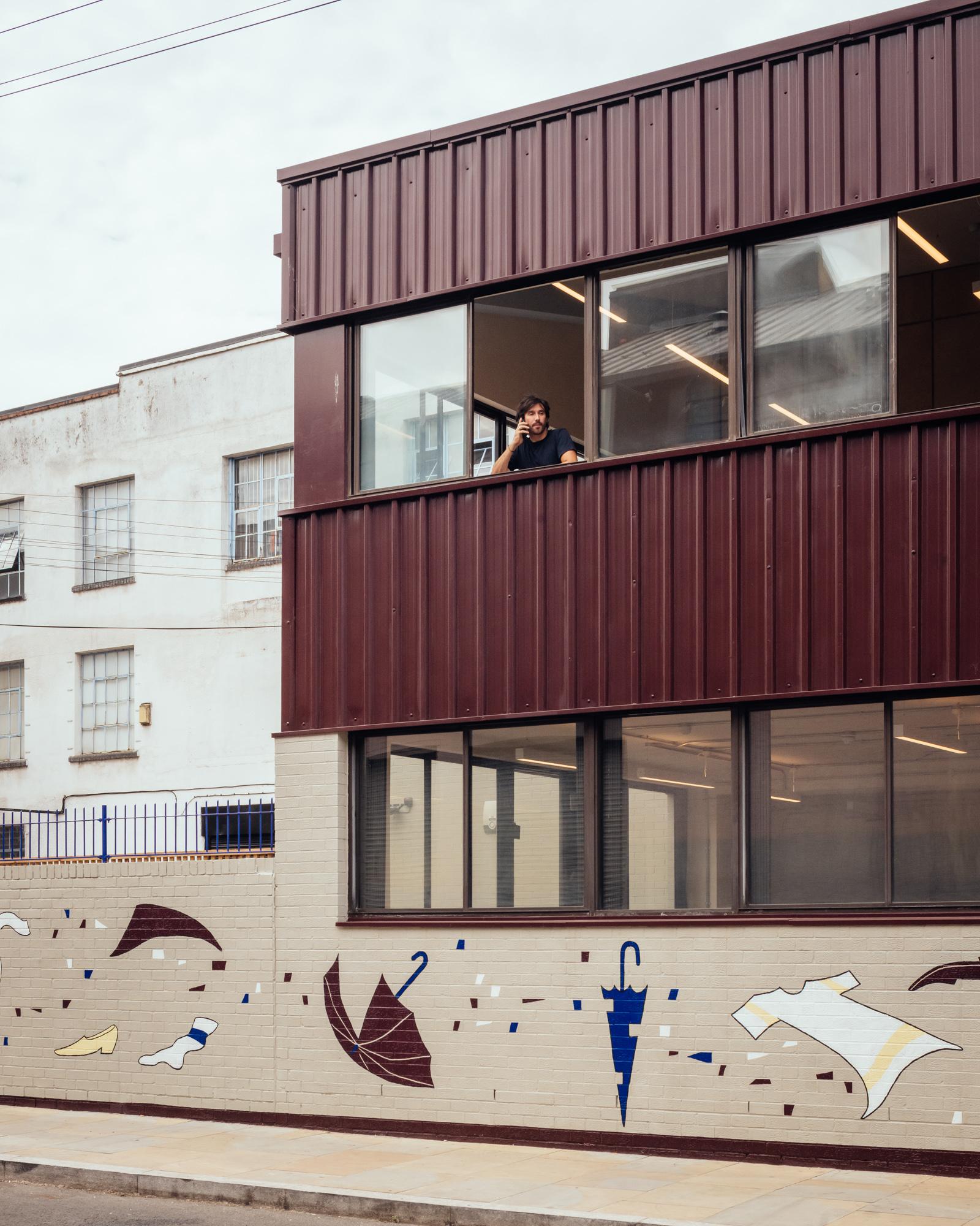 External of Vyner Studios by Studio Bark - After