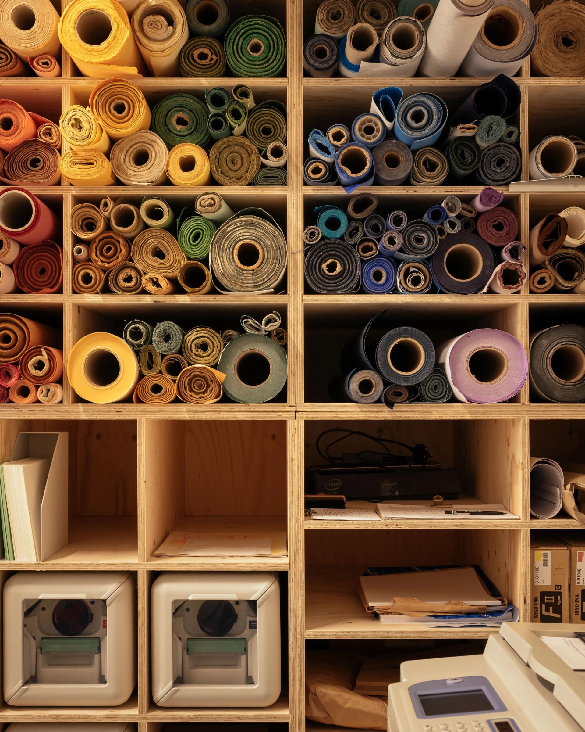 London Centre for Book Arts modular timber fit-out by U-Build