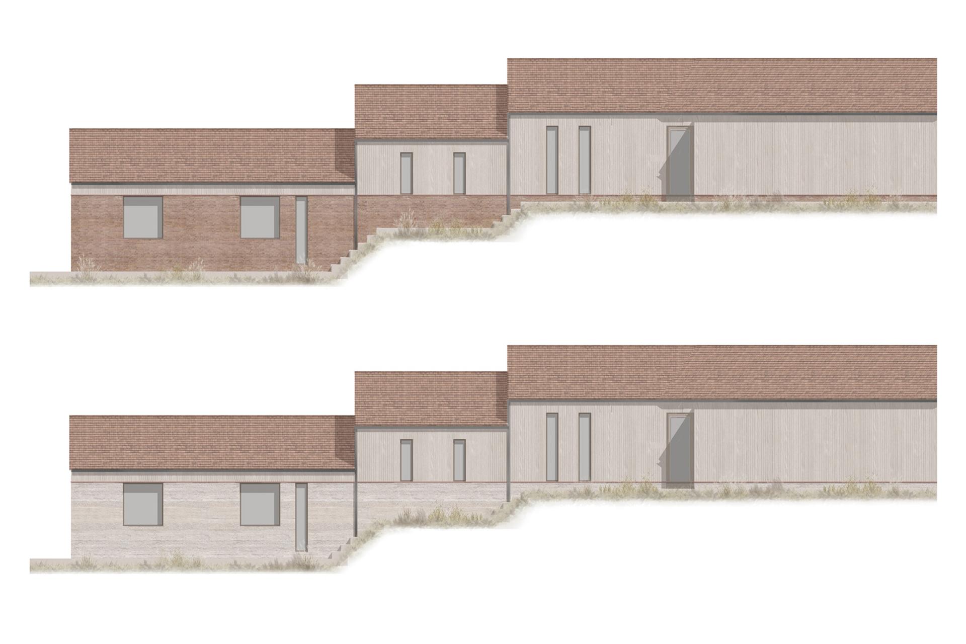Drawings of Spring Wood House