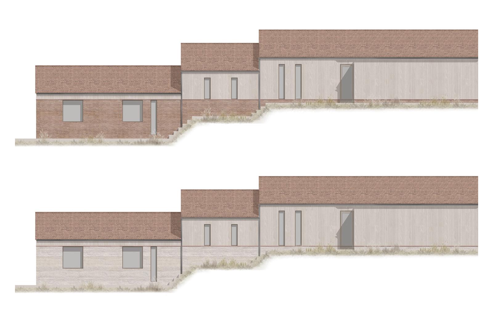 Drawings of Spring Wood House