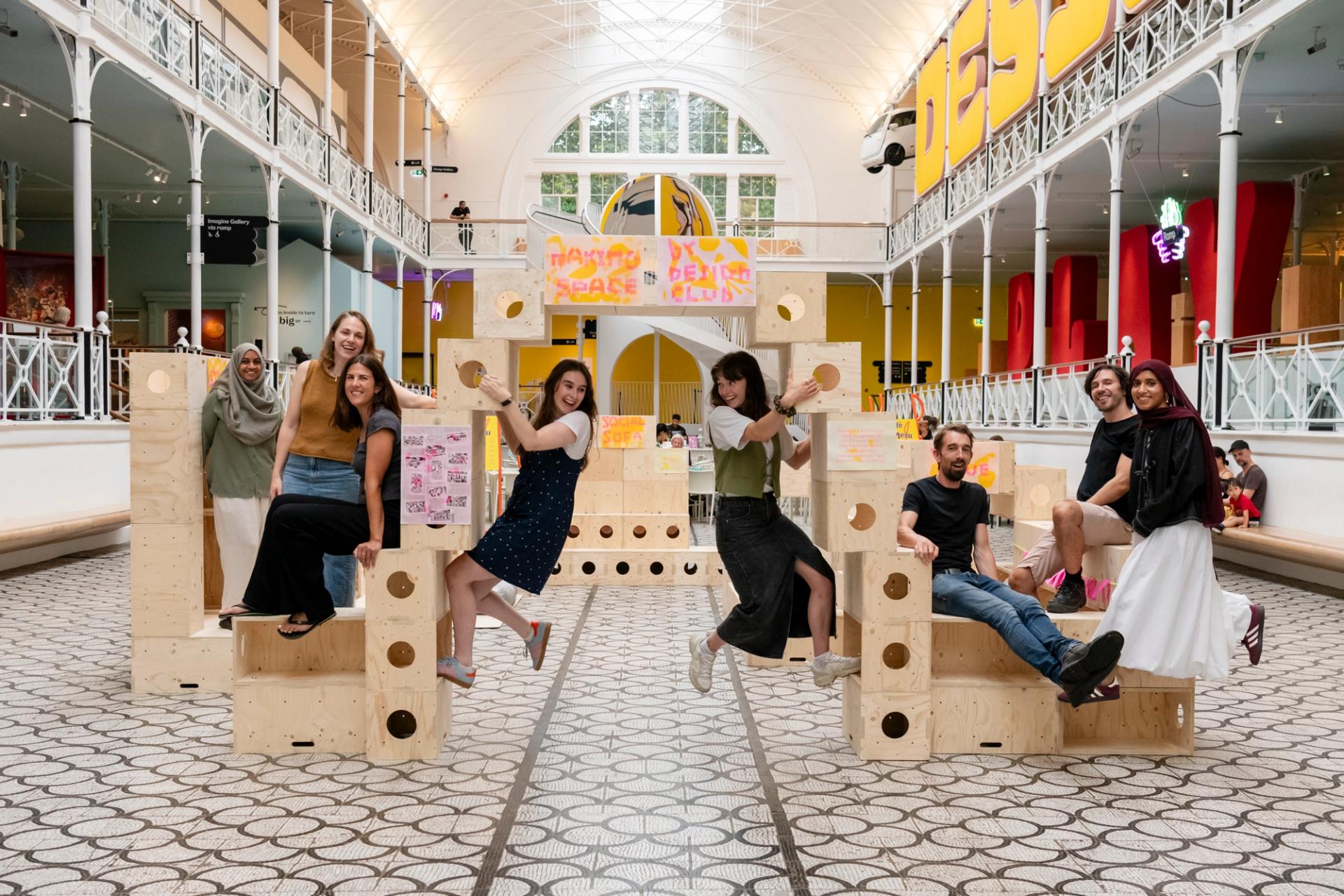 Summer Design Club at the Young V&A with Studio Bark and U-Build