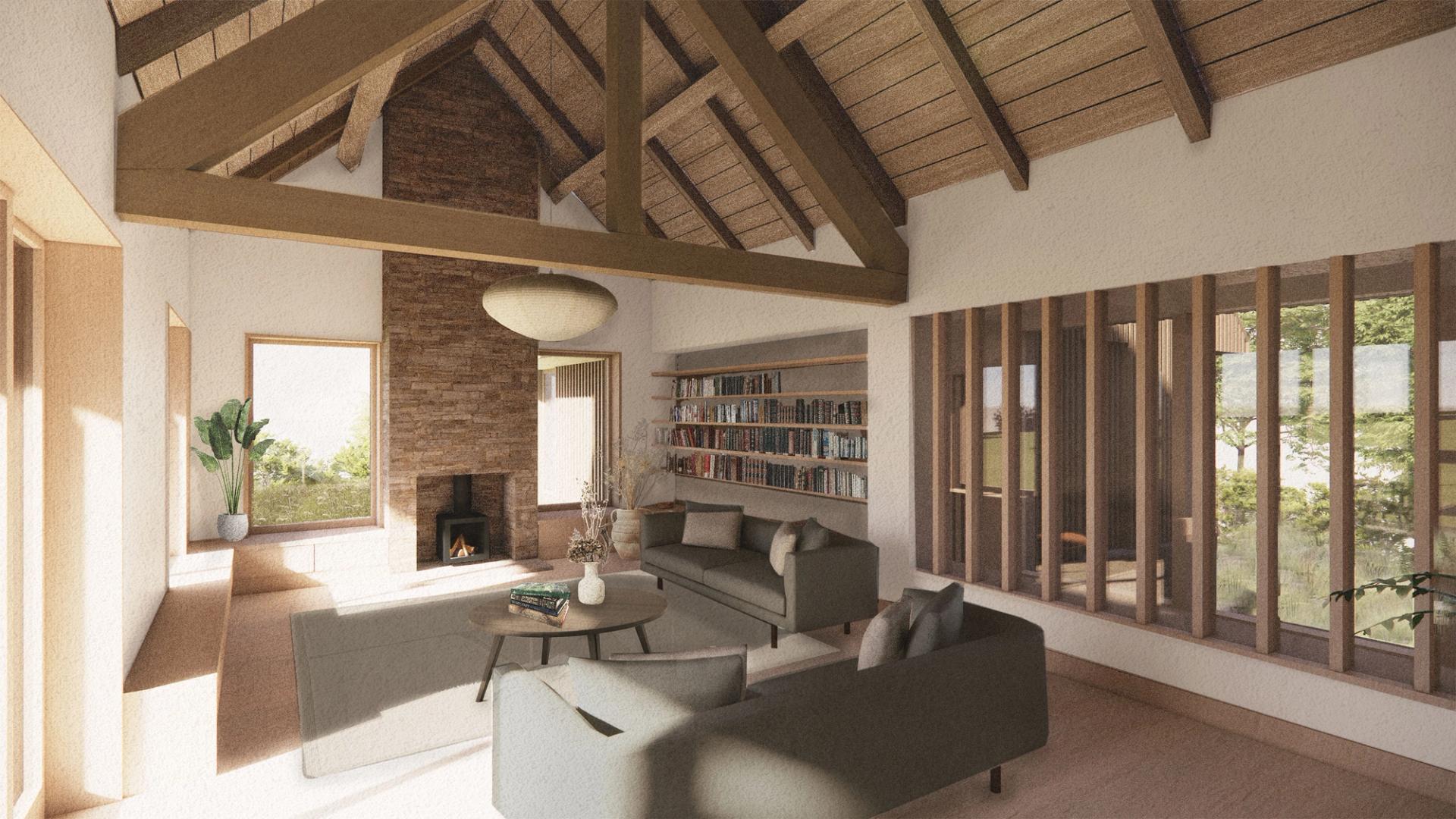 Timbern interior view by Studio Bark