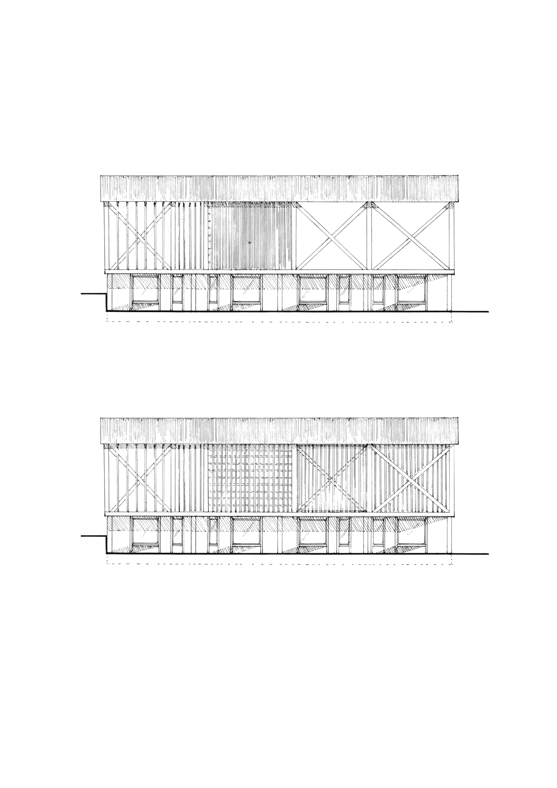 West Elevation by studio bark