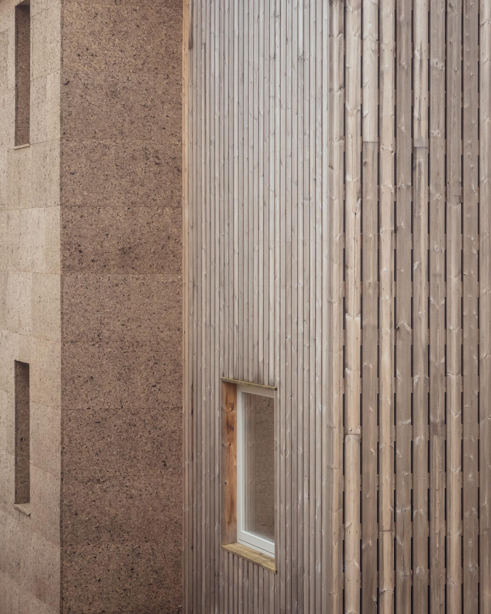 Sustainable Timber and Cork Extension by Studio Bark
