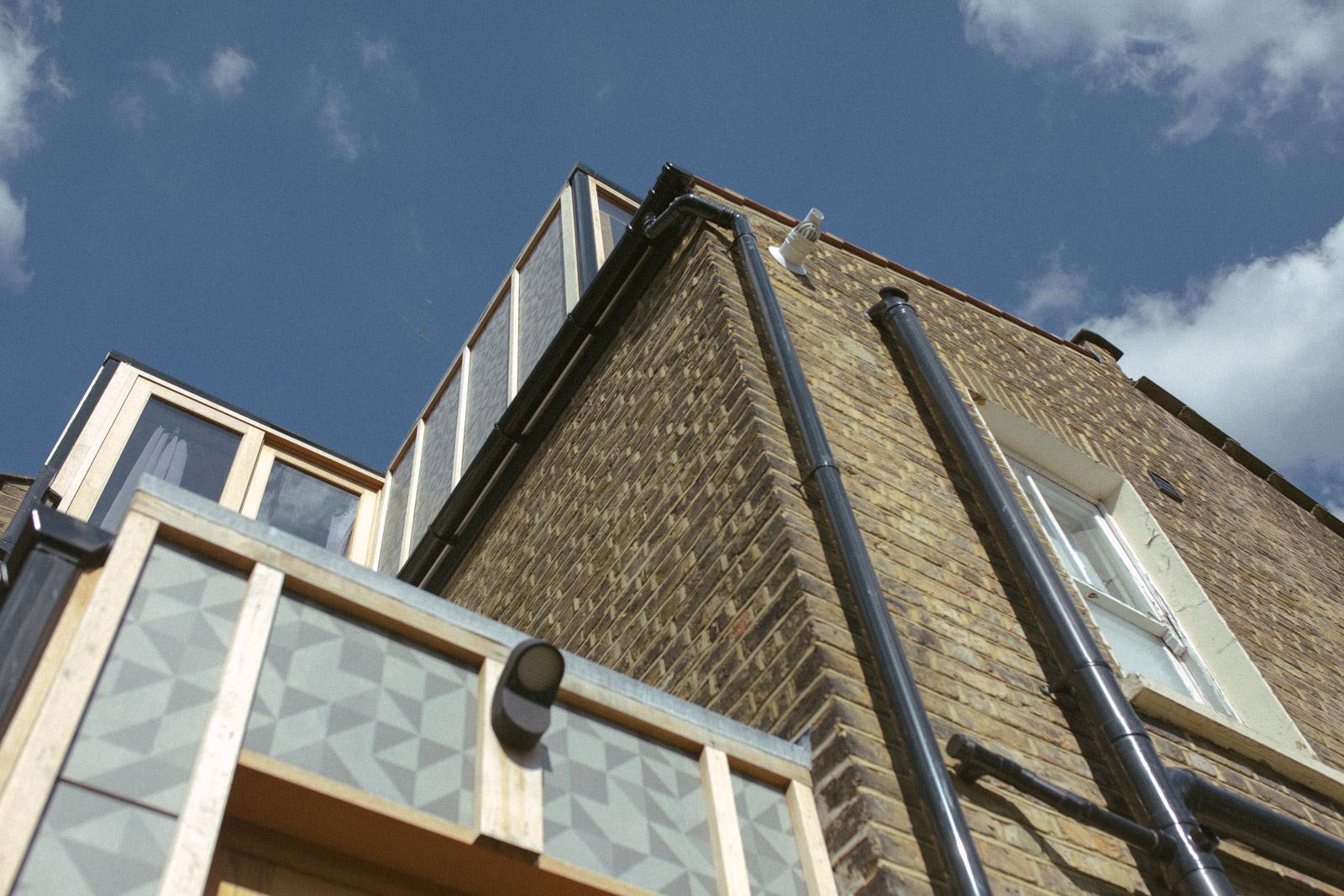 External view of extension in Grosvenor Road