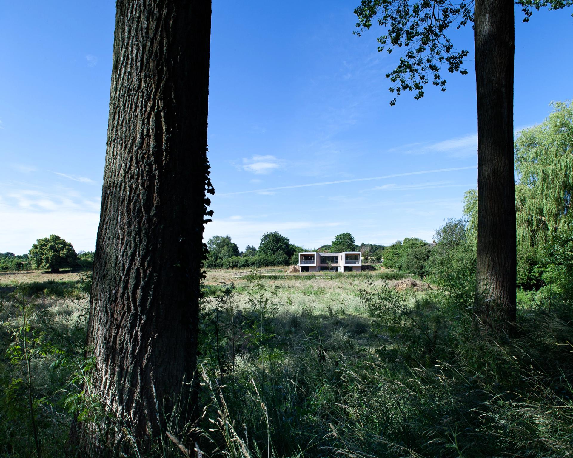 Periscope House sits in an isolated location in the countryside