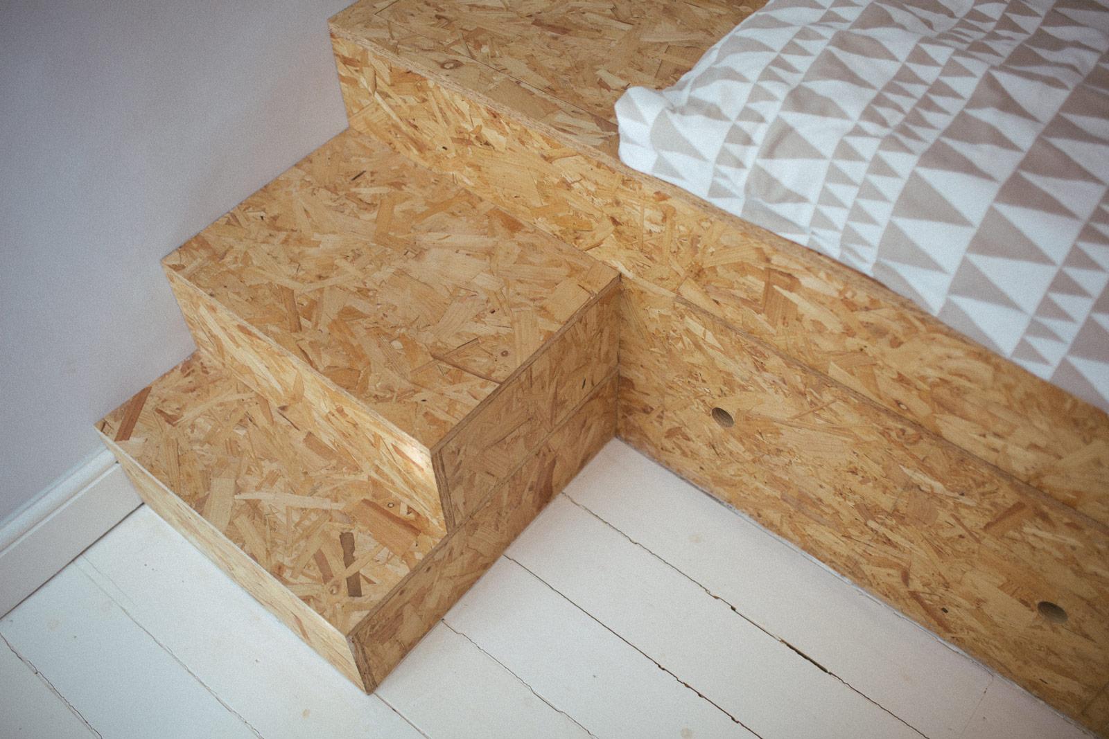 Image of OSB stairs in Grosvenor Road