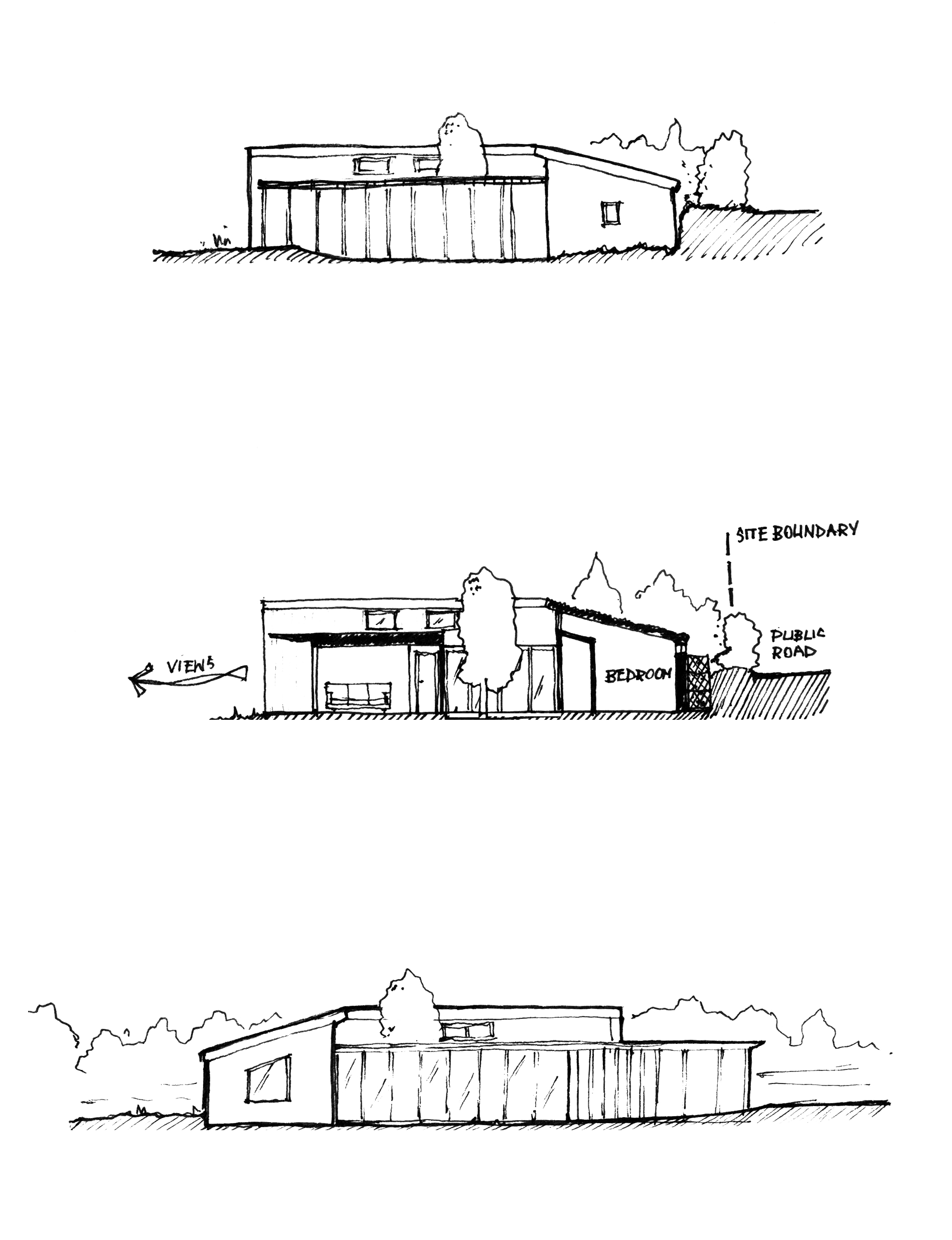Elevation study by Studio Bark
