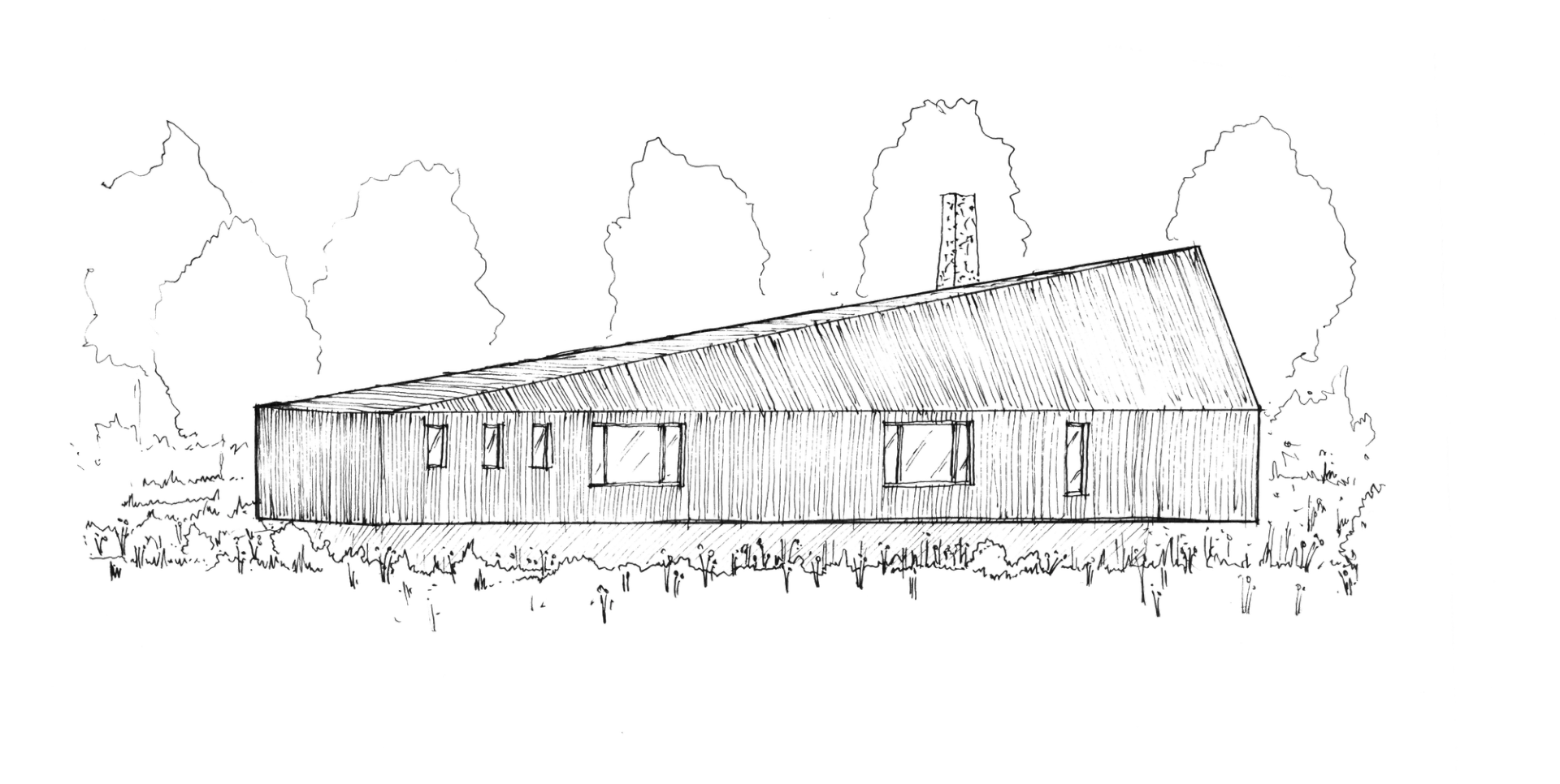Elevation sketch by Studio Bark 