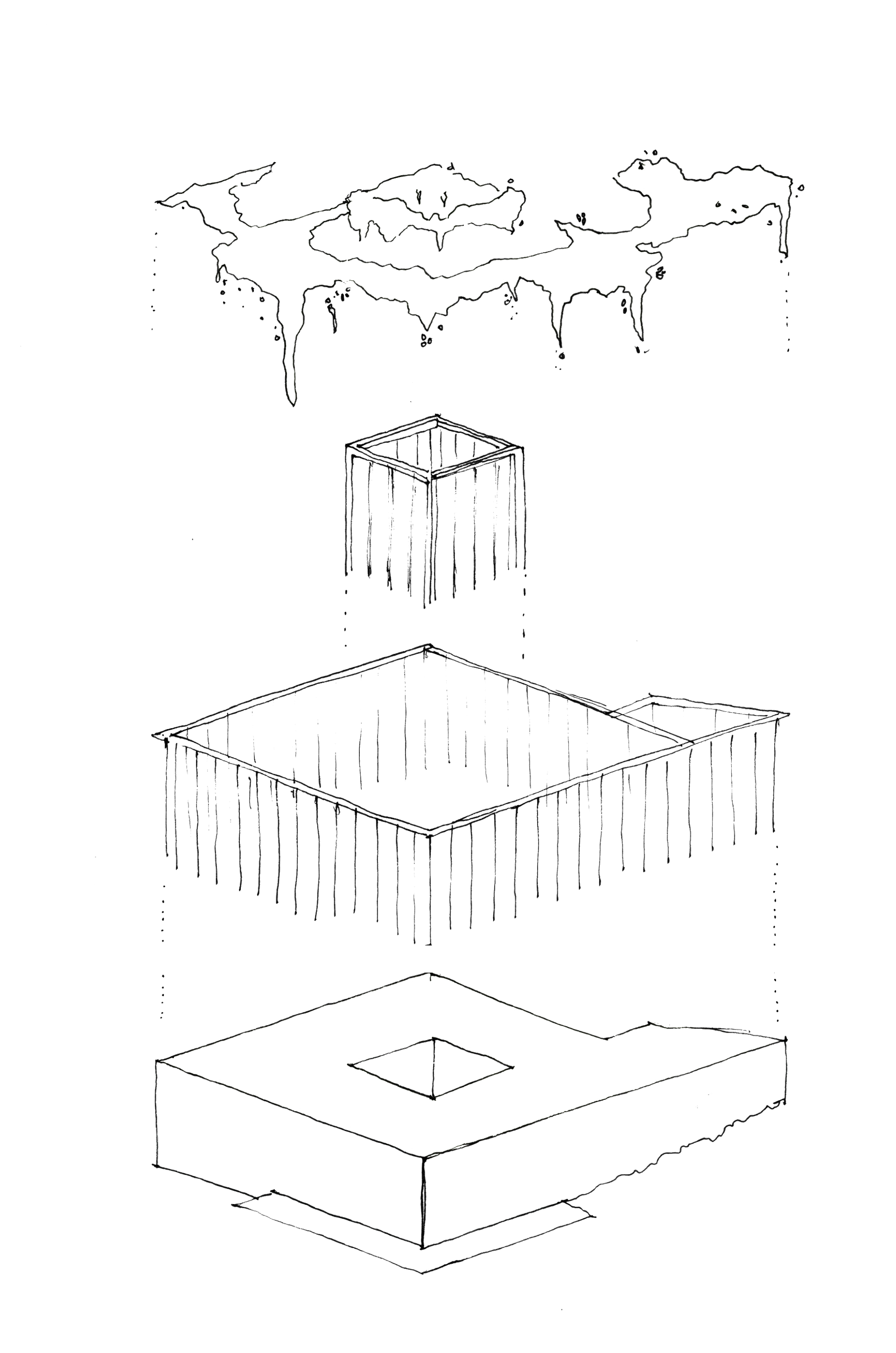 exploded axonometric diagram by Studio Bark
