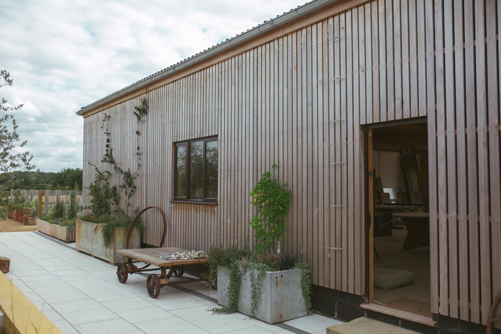 A modern agricultural barn conversion