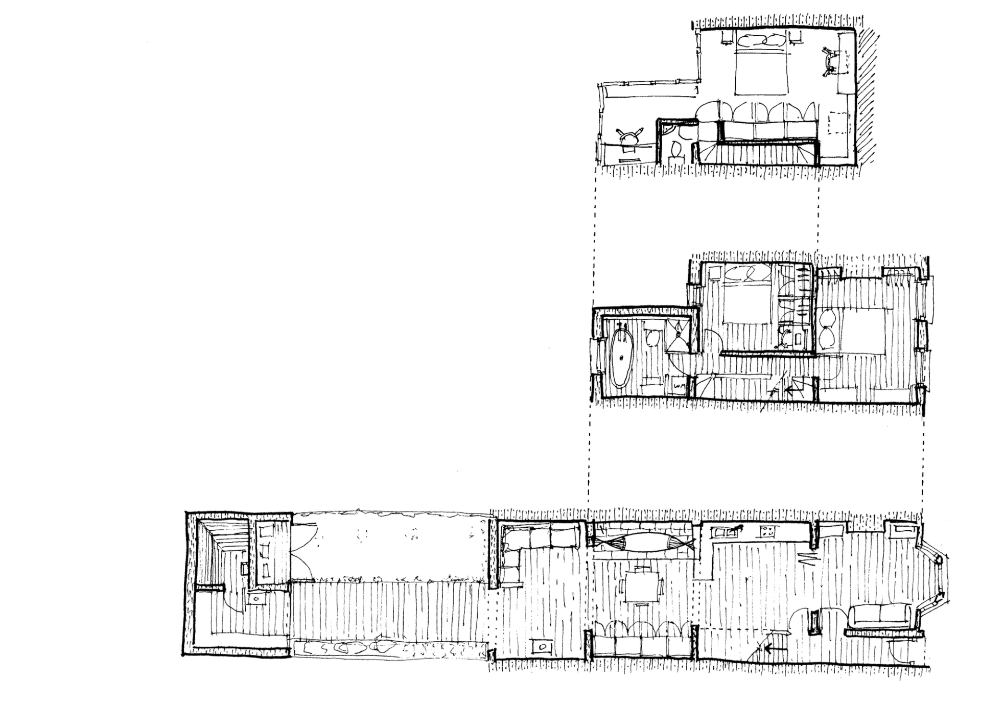 Floor plan drawing by Studio Bark