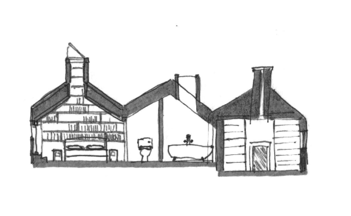 Section drawing by Studio Bark
