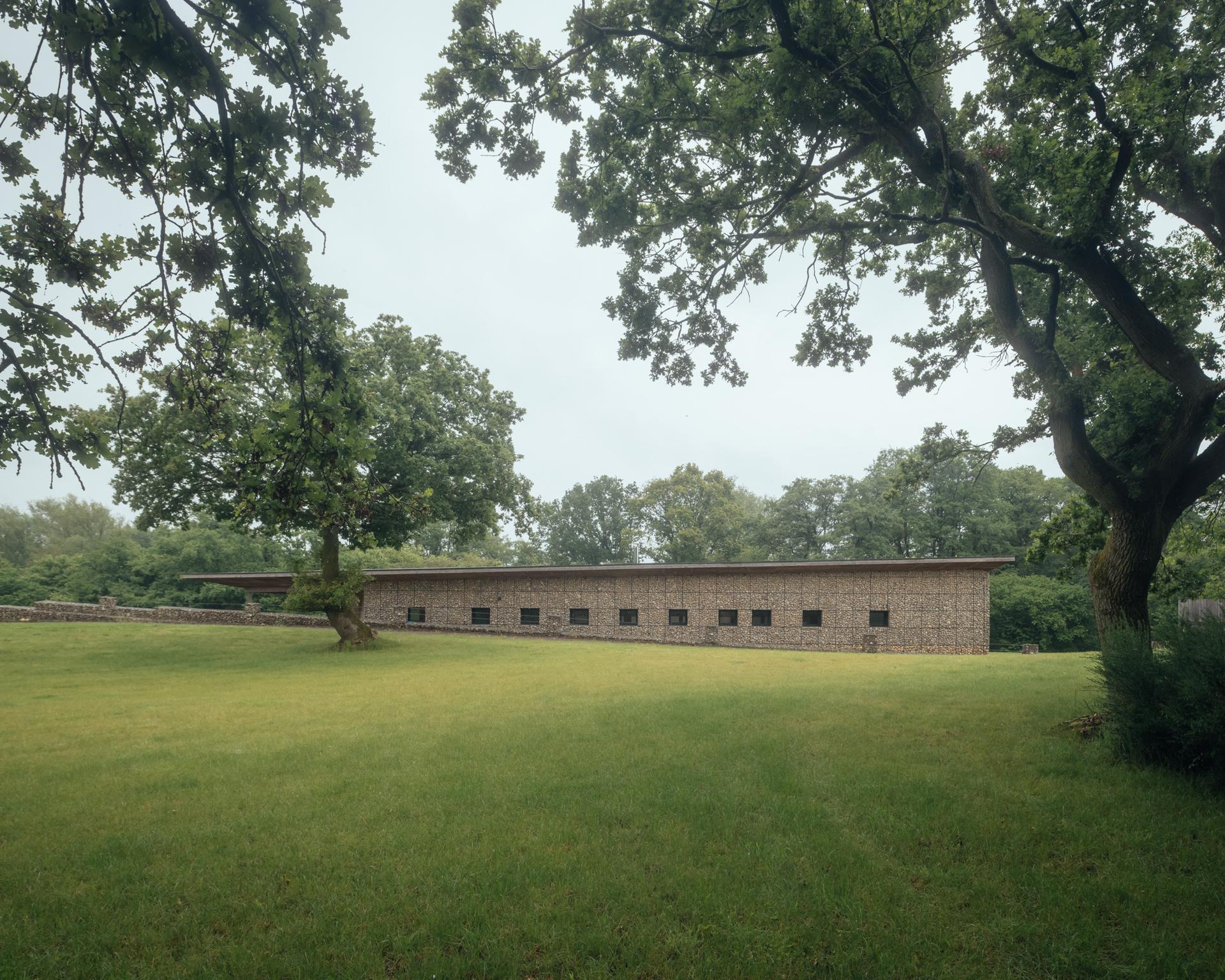 Side view of Pivot House contemporary sustainable architecture by Studio Bark