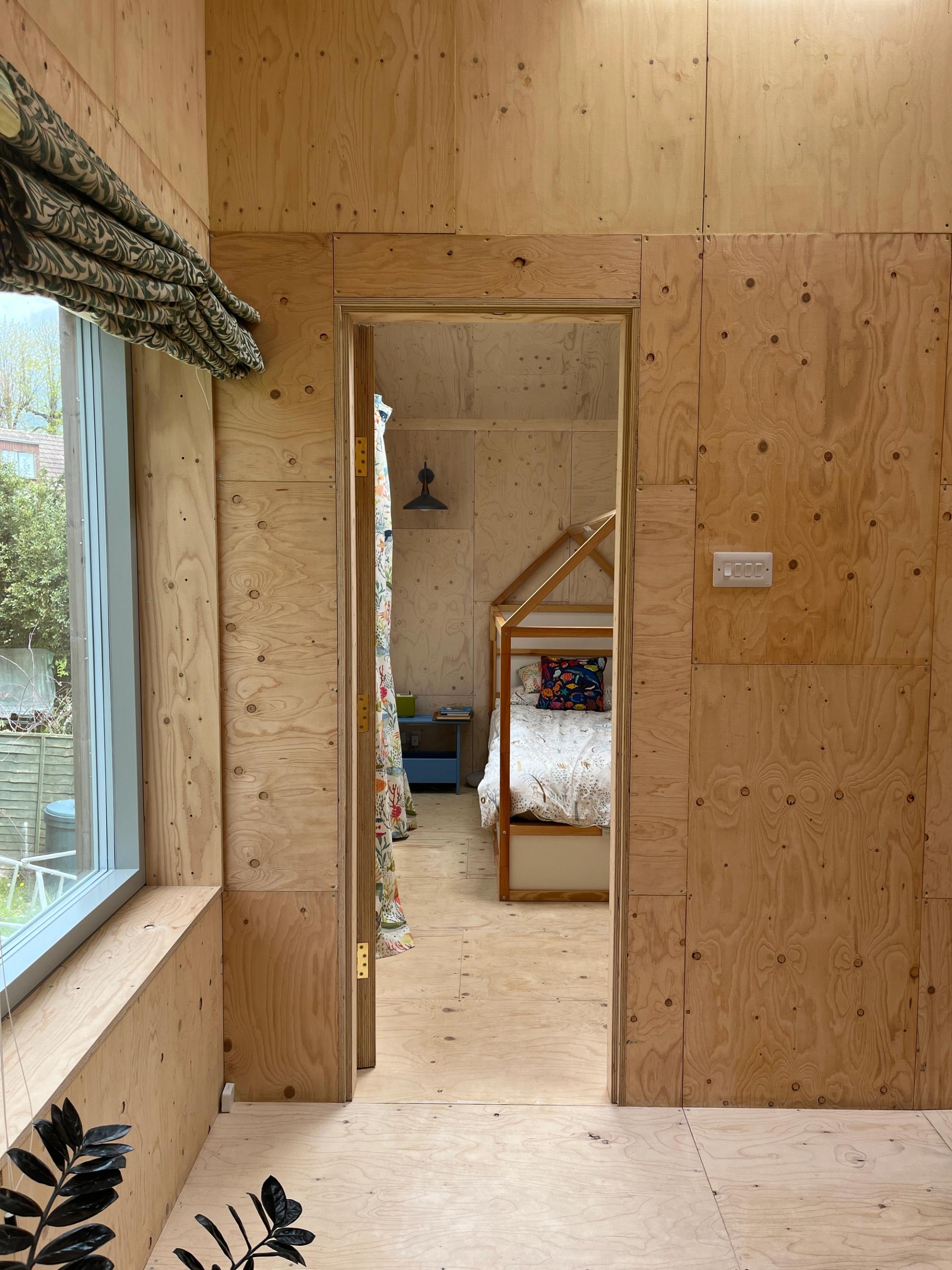 Modern timber extension with U-Build modular construction