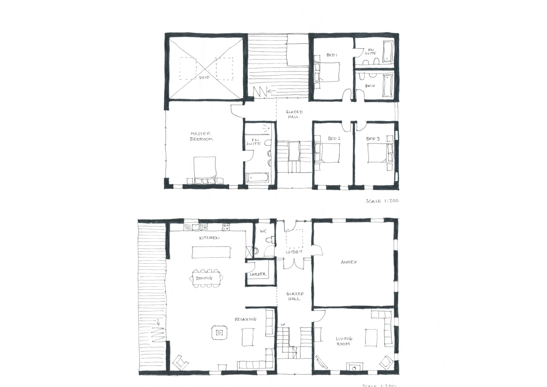 Floor plan layout by Studio Bark 
